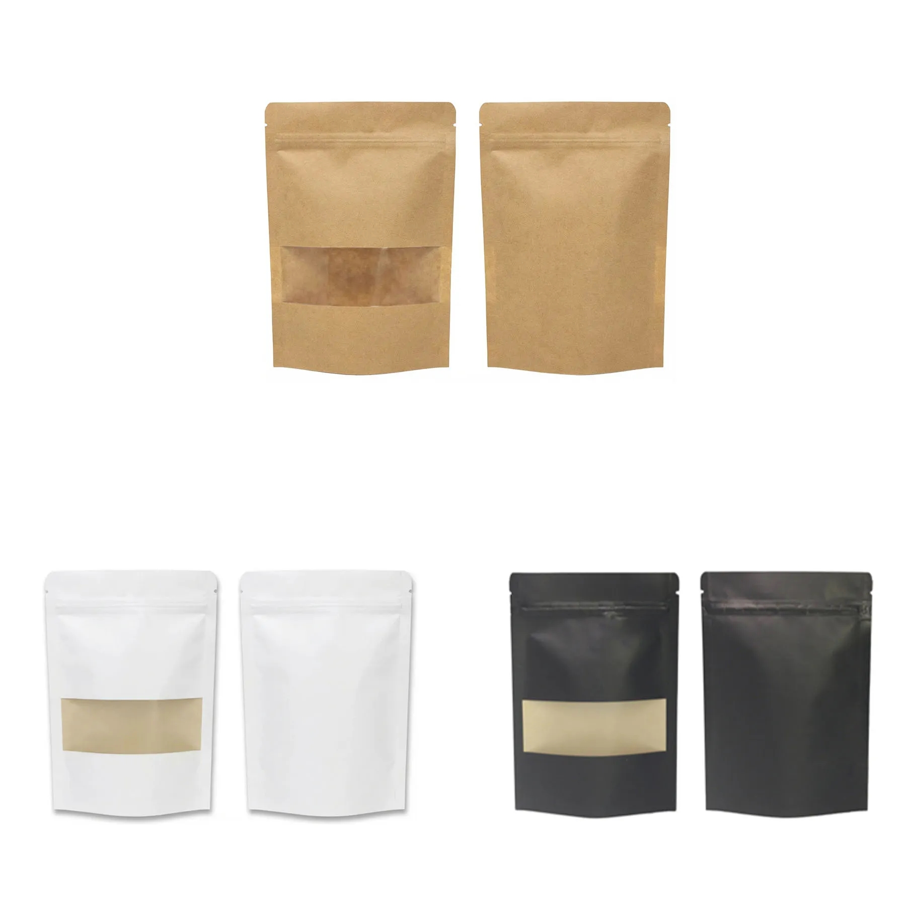 Kraft Stand-Up Snack Pouch - Image 3