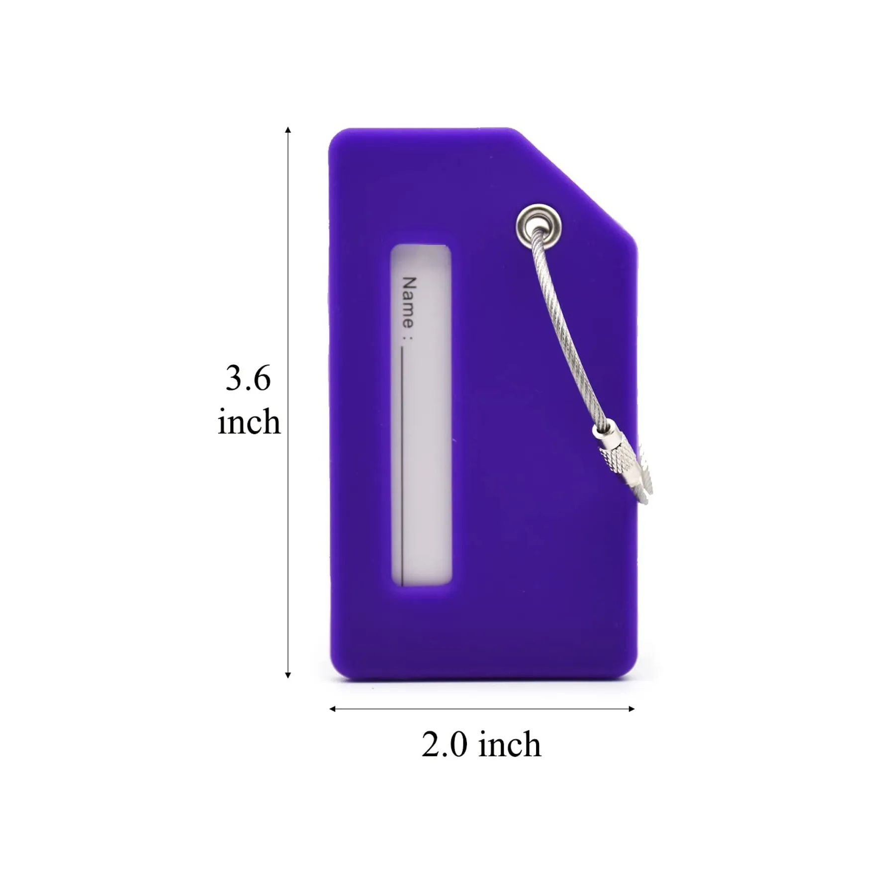 Airplane Luggage Tag - Image 2
