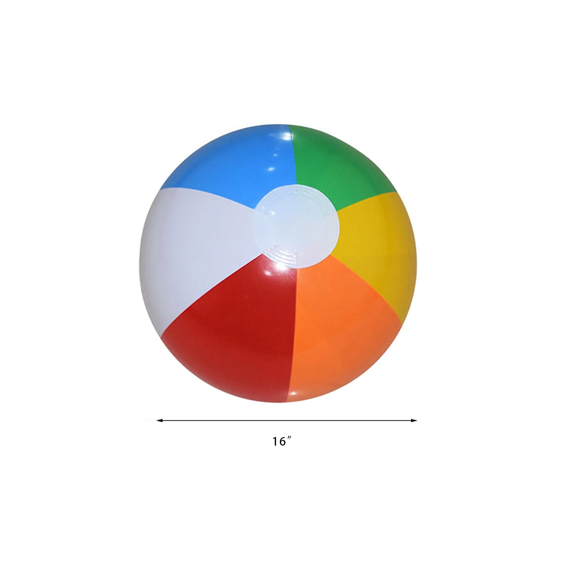 16" PVC Beach Ball - Image 2