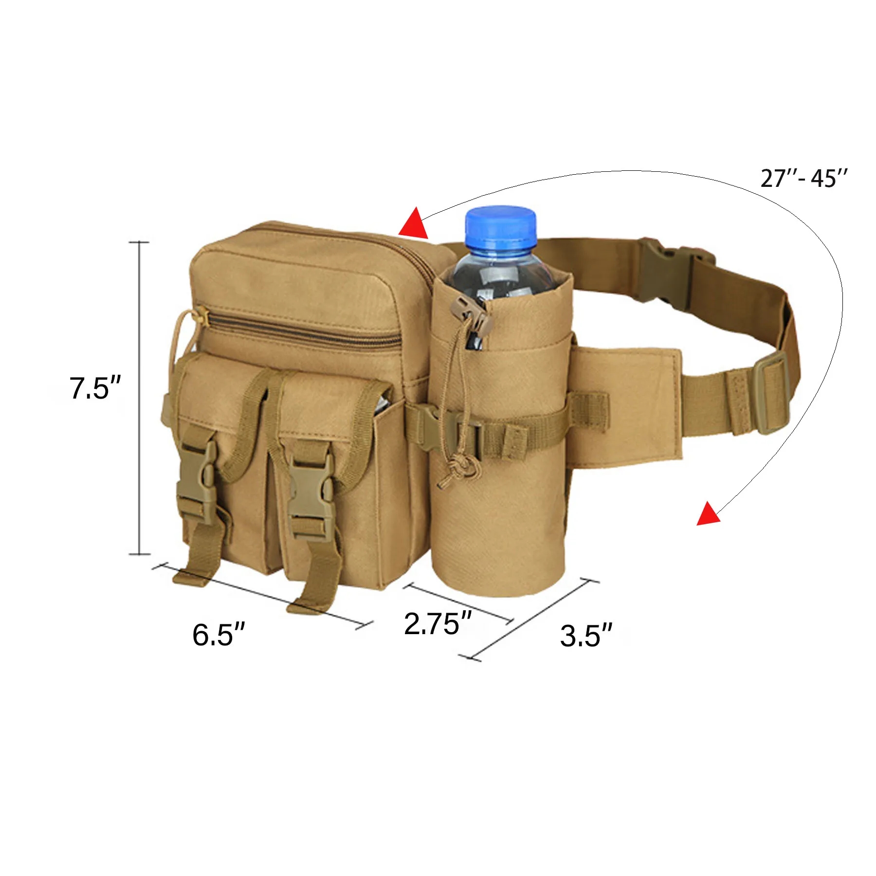 Waist Pack w/ Bottle Holder - Image 2