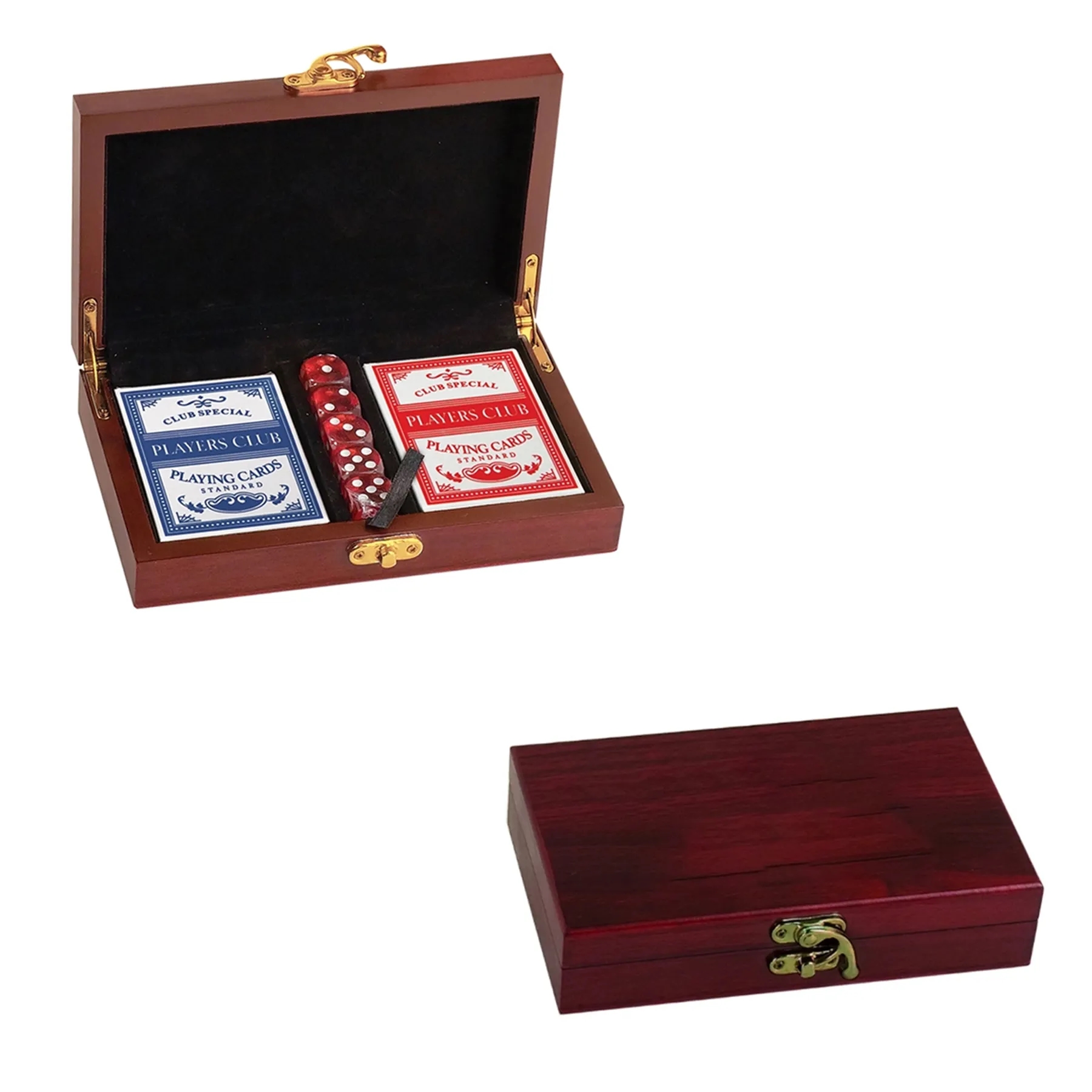 Rosewood Card & Dice Set - Image 3
