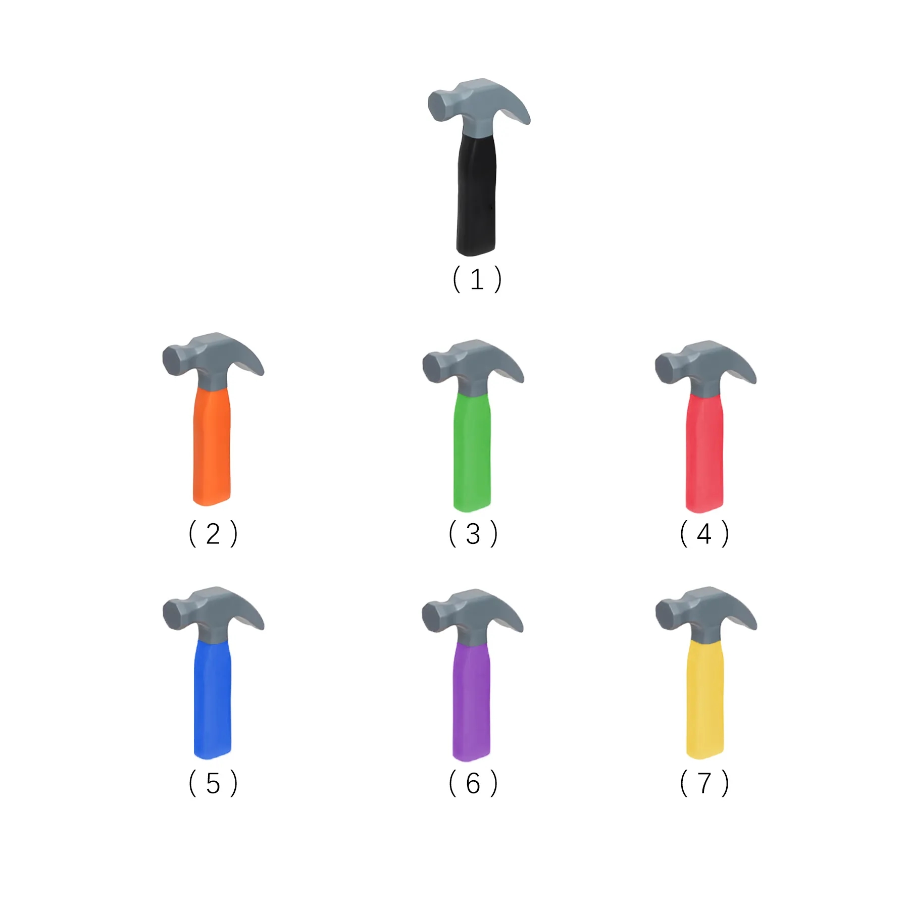 Hammer-Shaped Stress Reliever for Construction Giveaways - Image 3