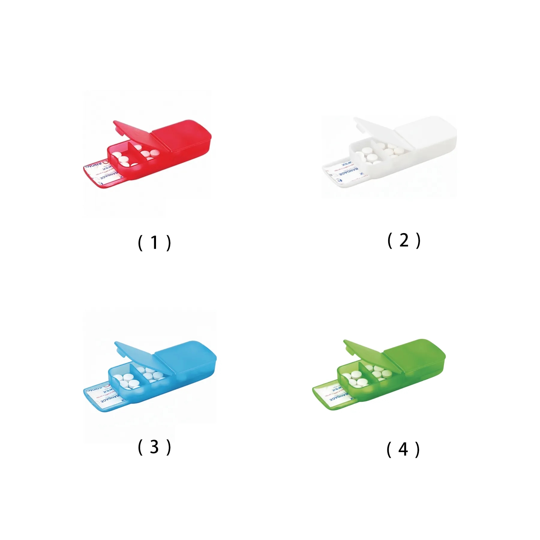 Pocket Travel Size Bandage Dispenser With Pill Case - Image 3