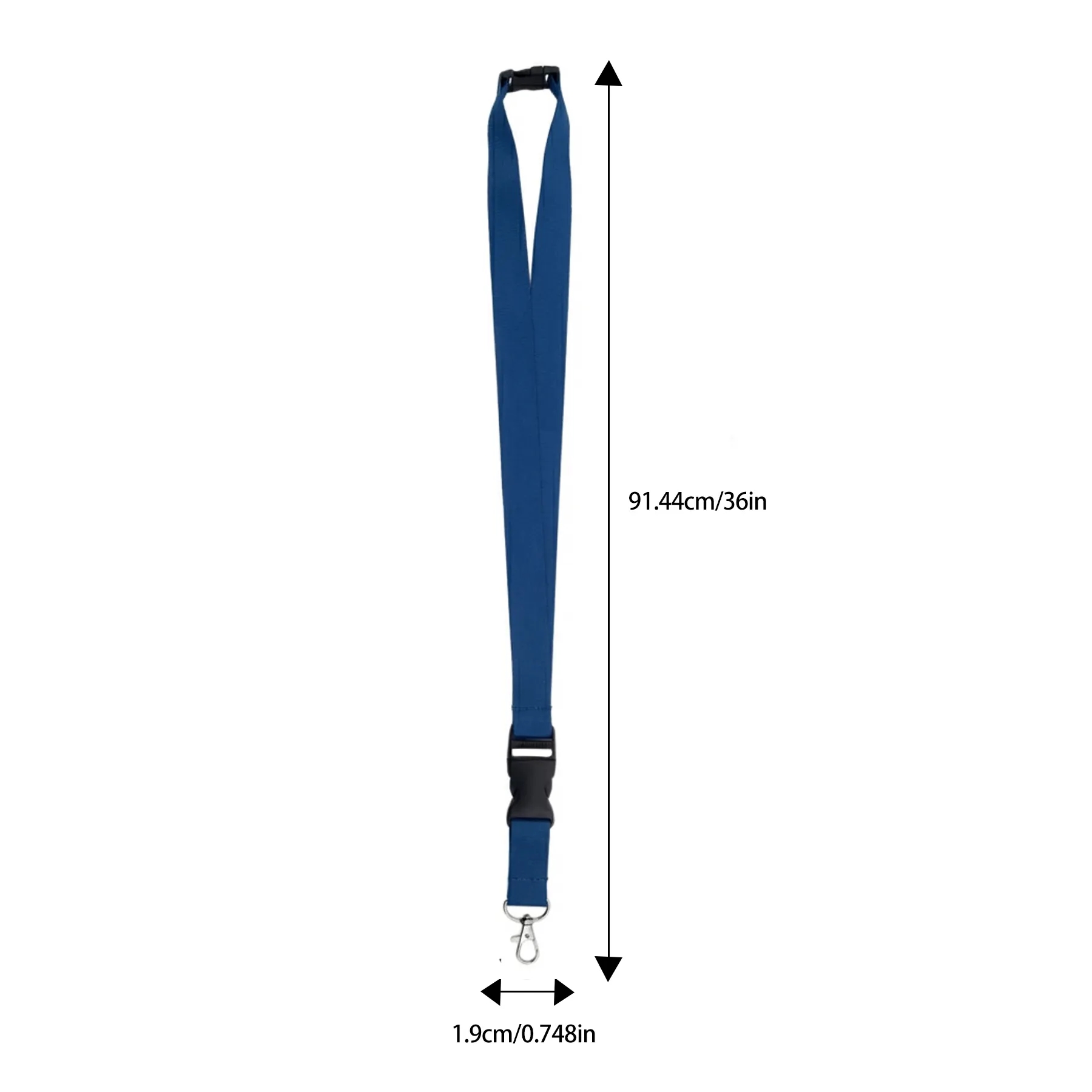 Reflective Safety Breakaway Lanyard With Silkscreen - Image 2