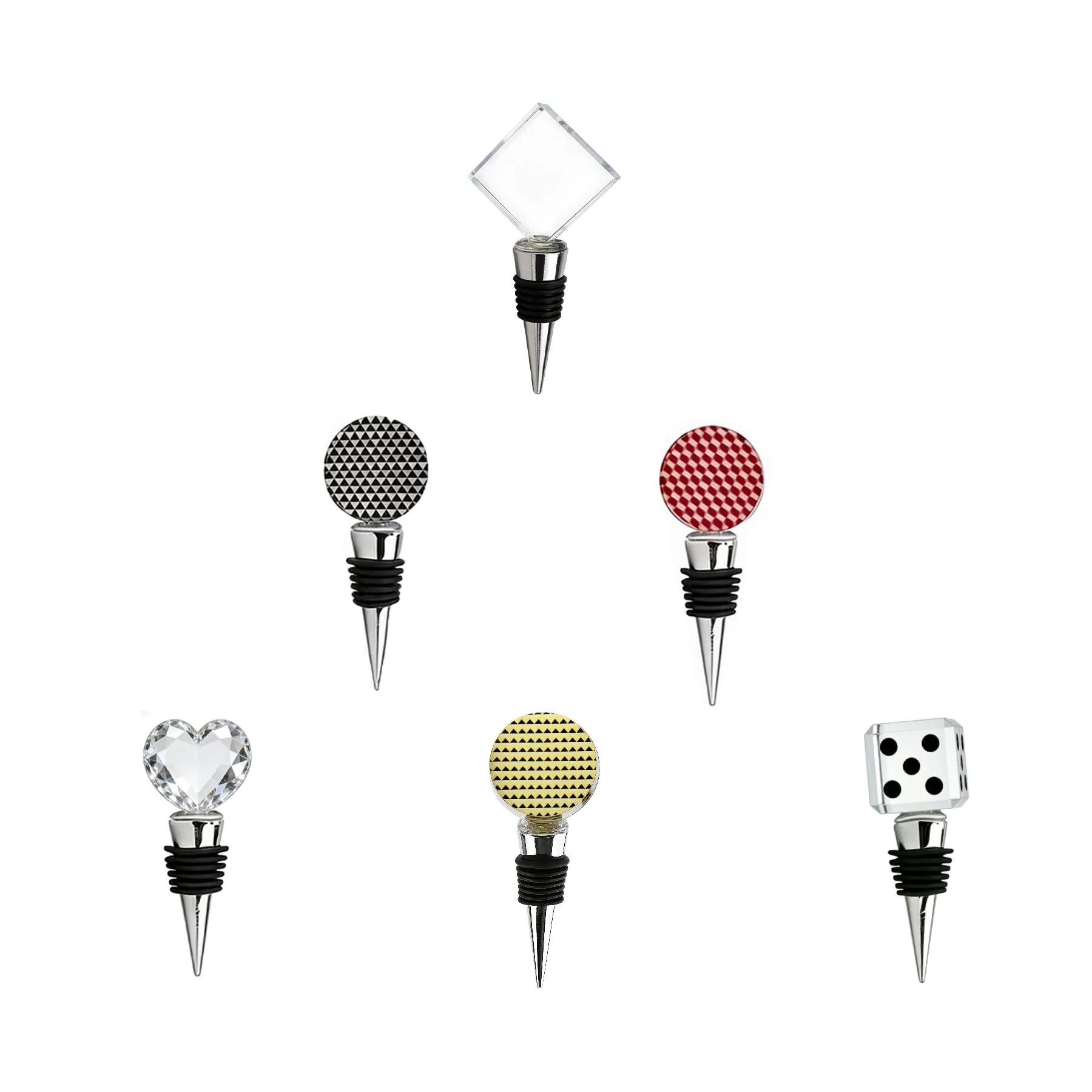 Crystal Engraved Wine Stopper - Image 3