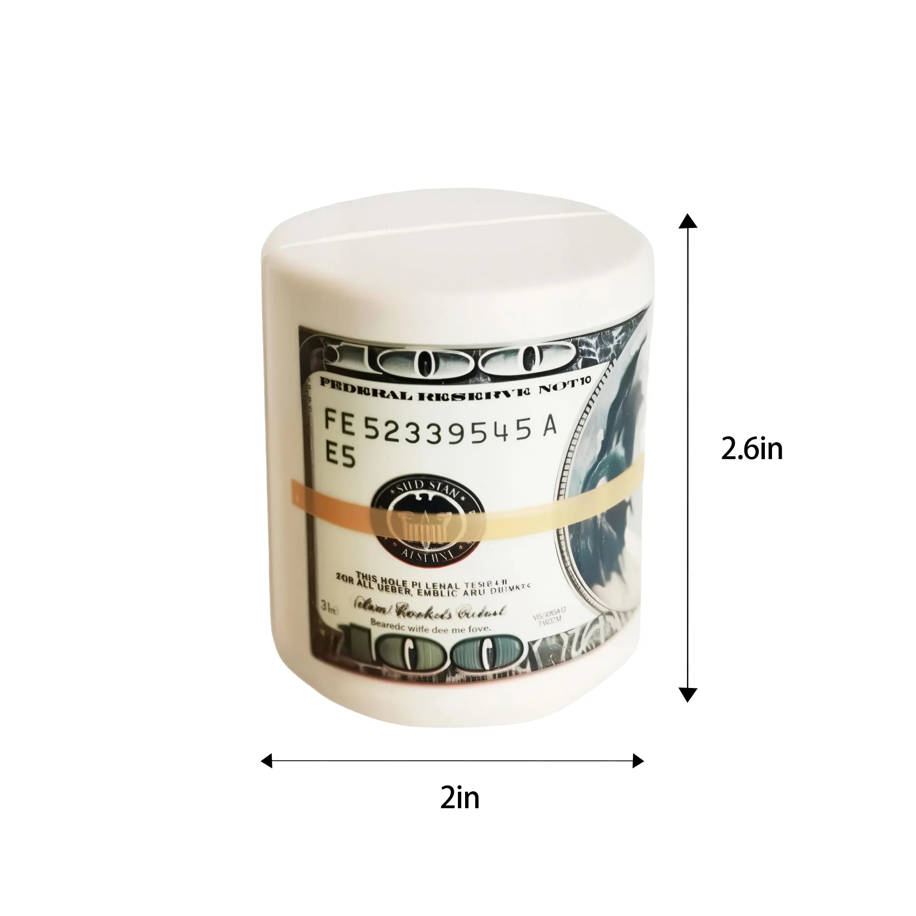 Money Wad PU Foam Stress Reliever Squeeze Toy - Image 2