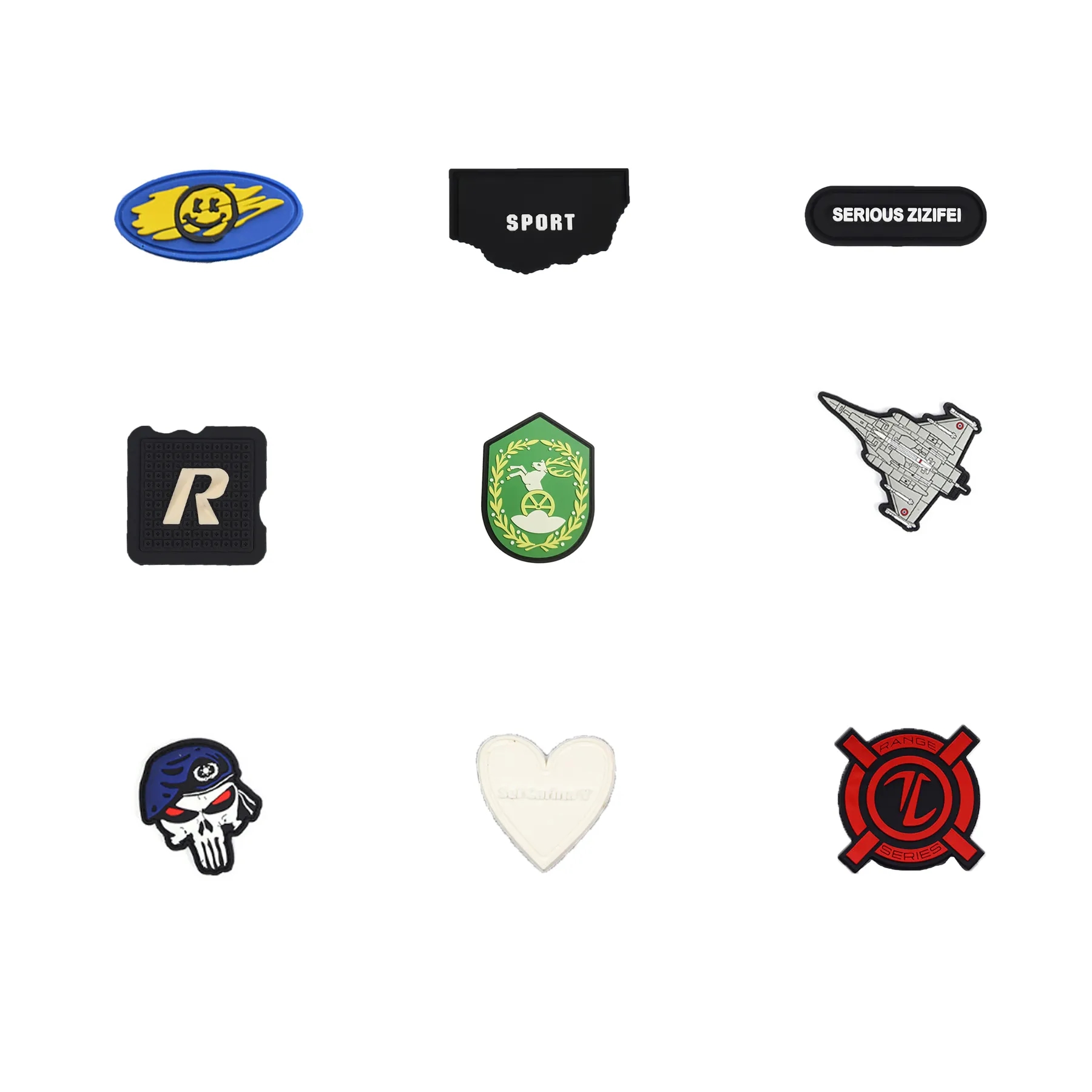Custom Molded PVC Rubber Lapel Pin With Military Clutch - Image 3