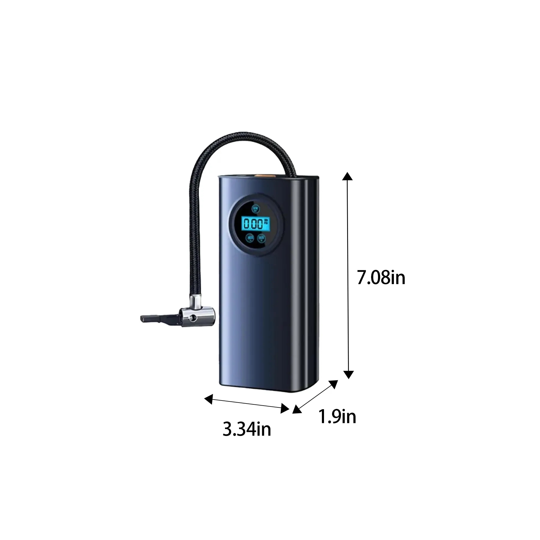 Portable Smart Digital Tire Inflator With LCD Screen - Image 2