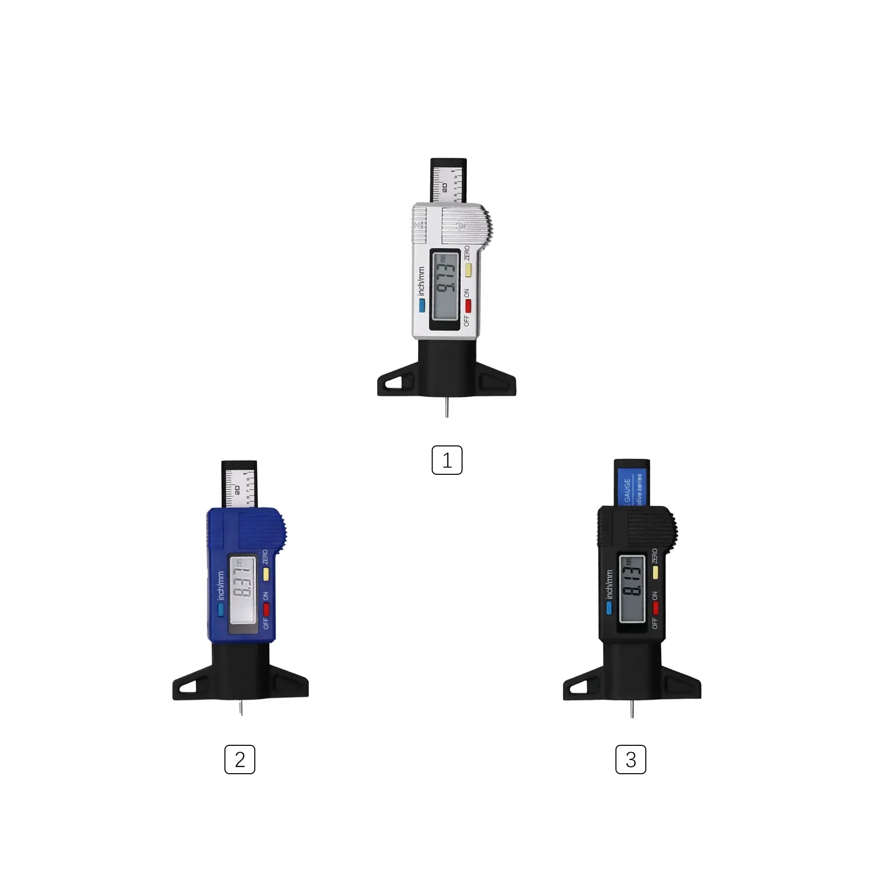 Precision Digital Tire Tread Depth Gauge For Car Use - Image 3