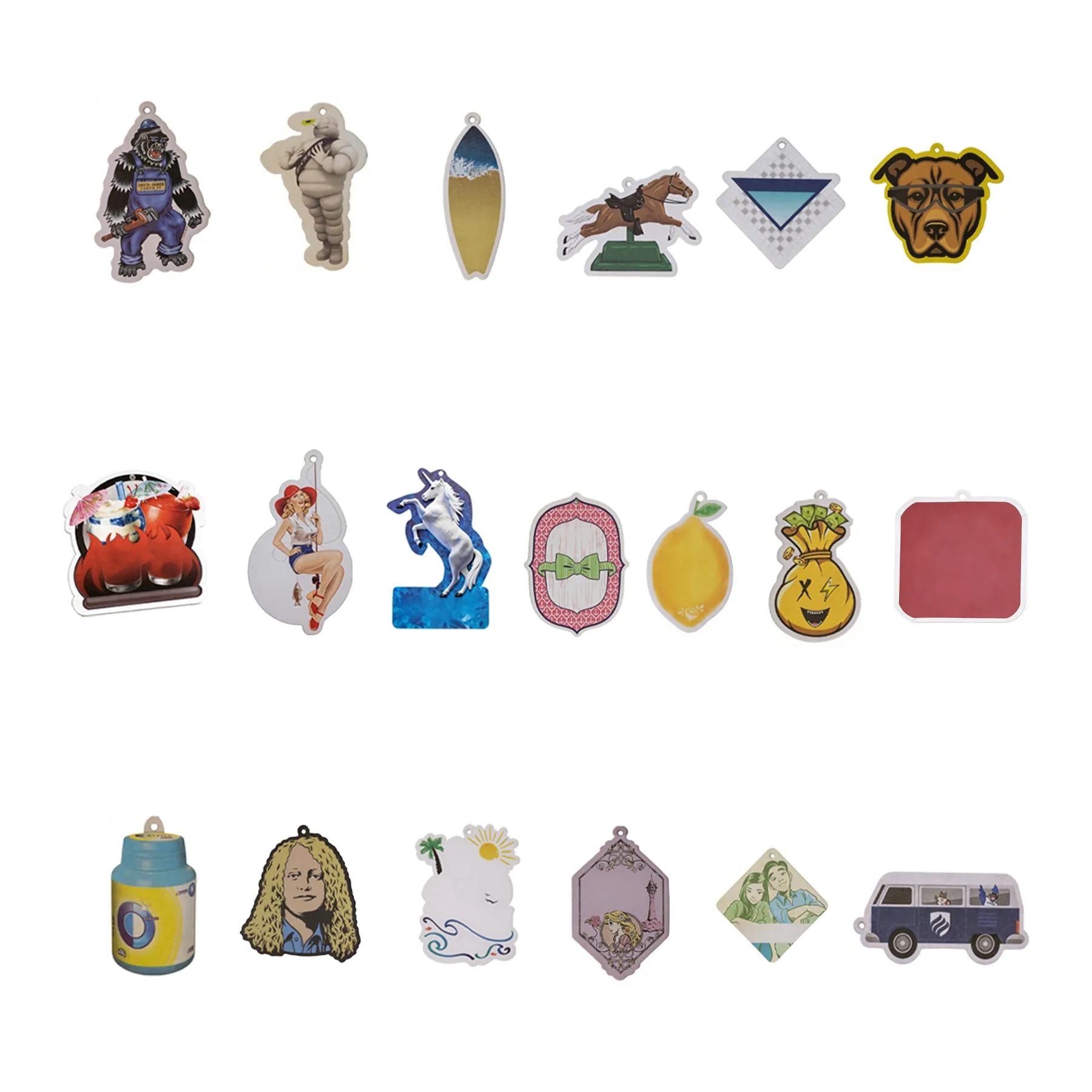 Custom Shape Scented Paper Air Freshener For Vehicles - Image 3