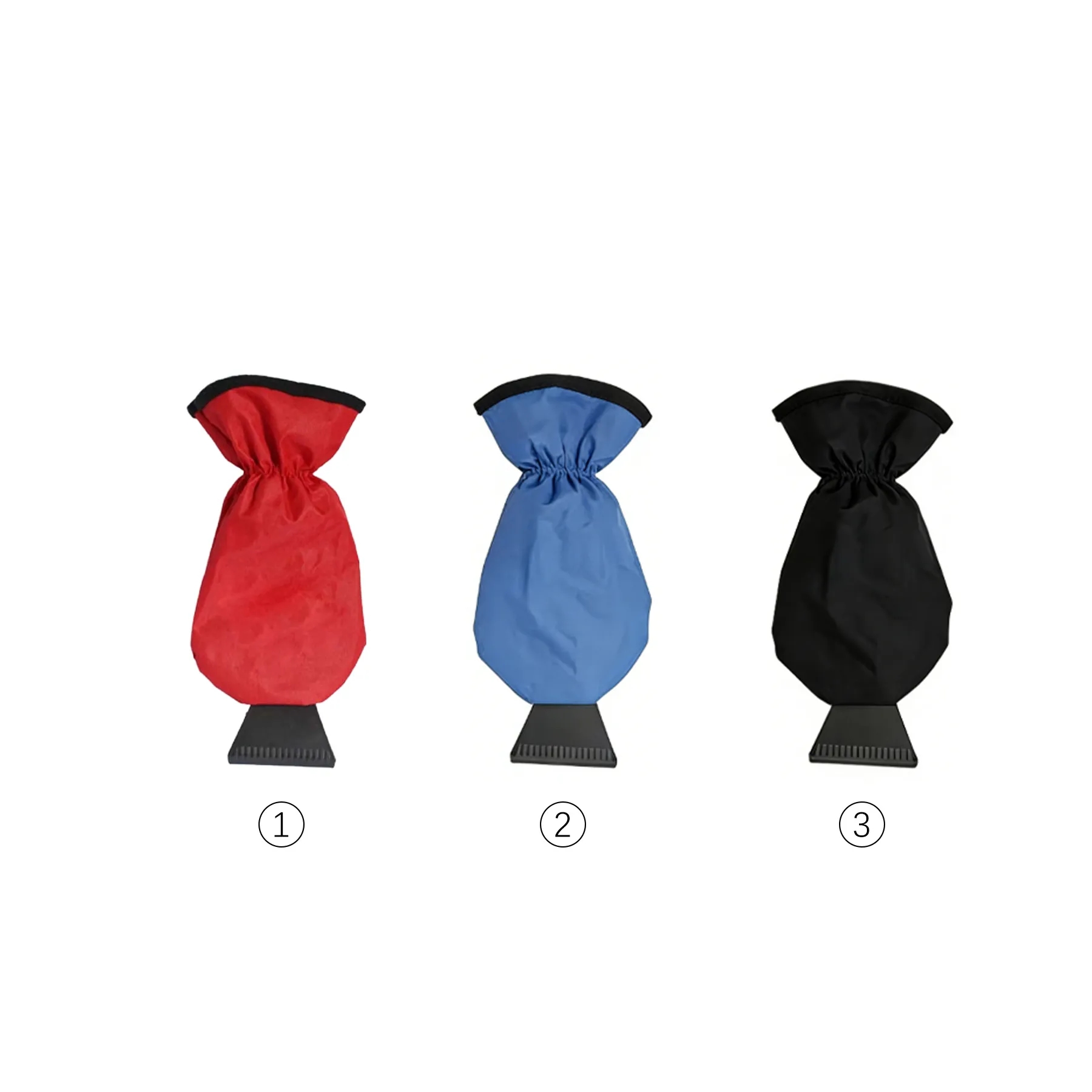 Premium Car Window Ice Scraper With Insulated Gloves - Image 3