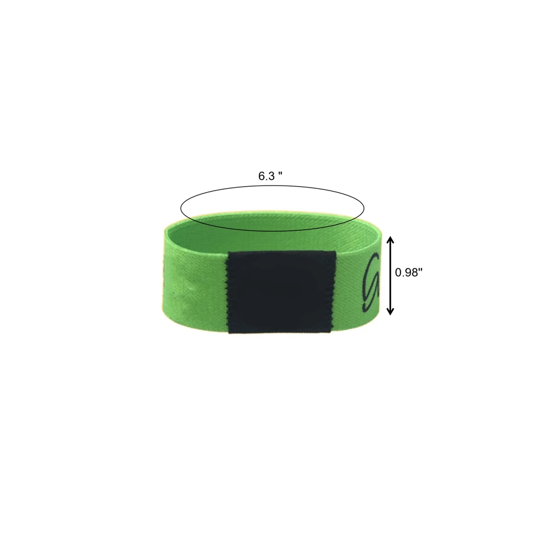 6.3 In Custom NFC RFID Nylon Elastic Bracelet - Image 2