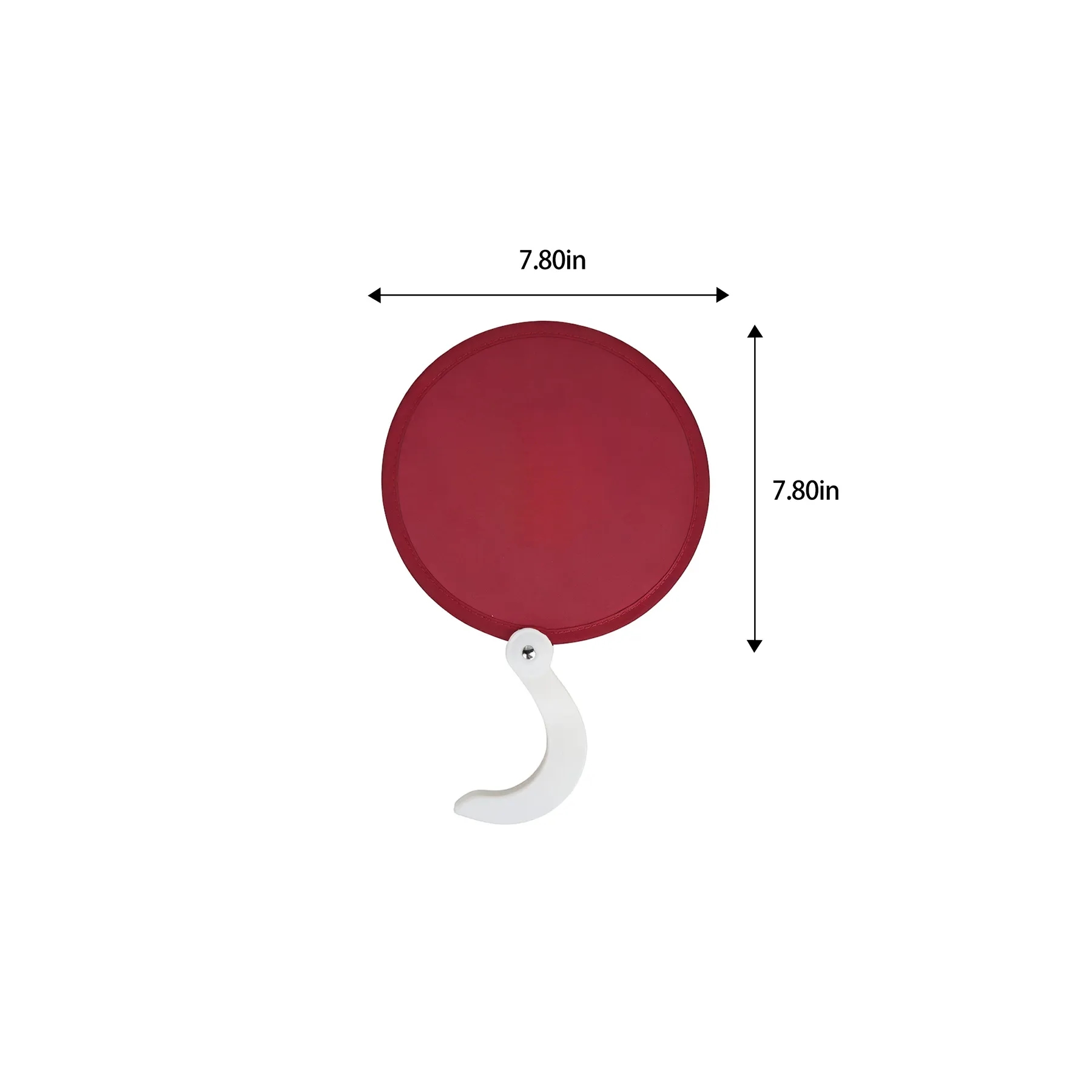 Folding Pop-Up Hand Fan With Grip - Image 2