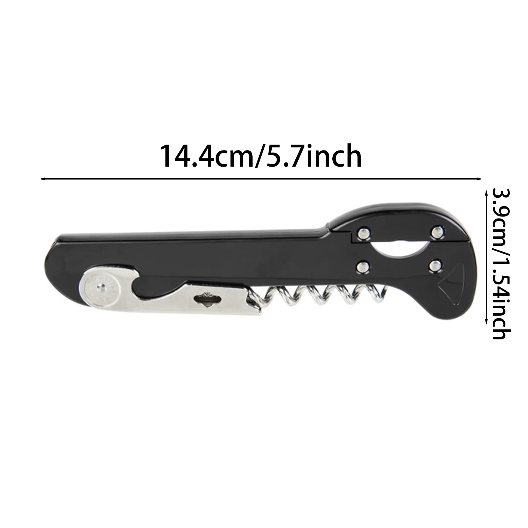 Boomerang Stainless Steel Corkscrew With Foil Cutter - Image 2