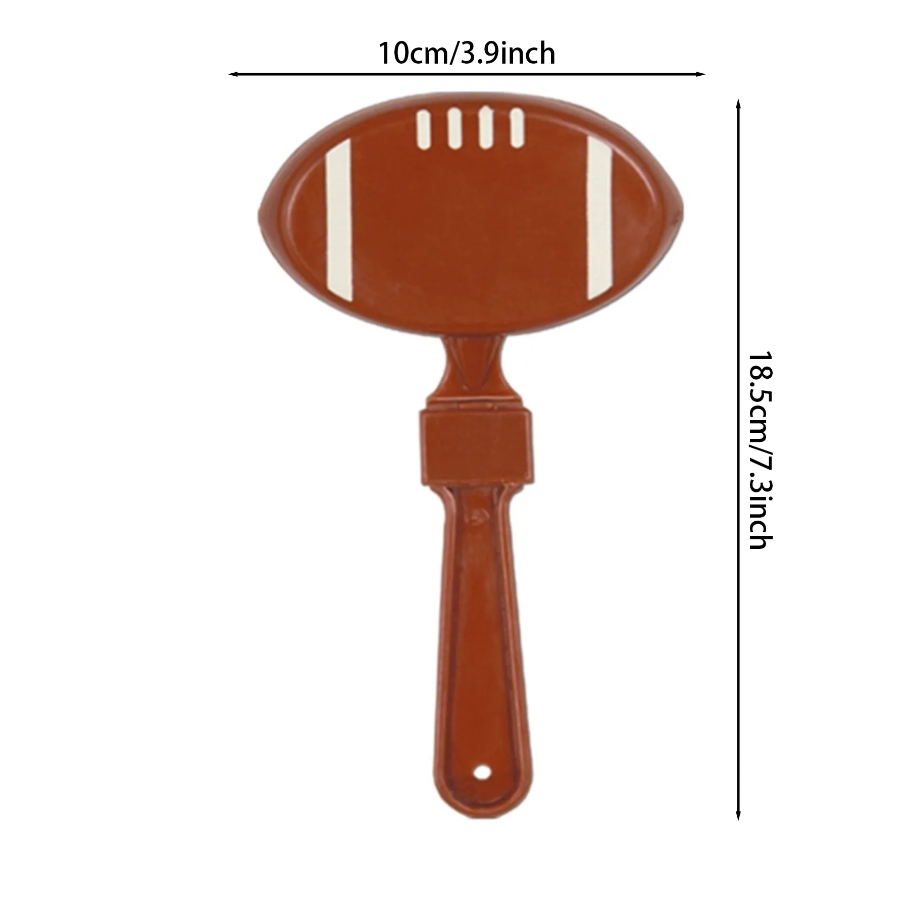 7" Football Clapper Cheering Noisemaker - Image 2