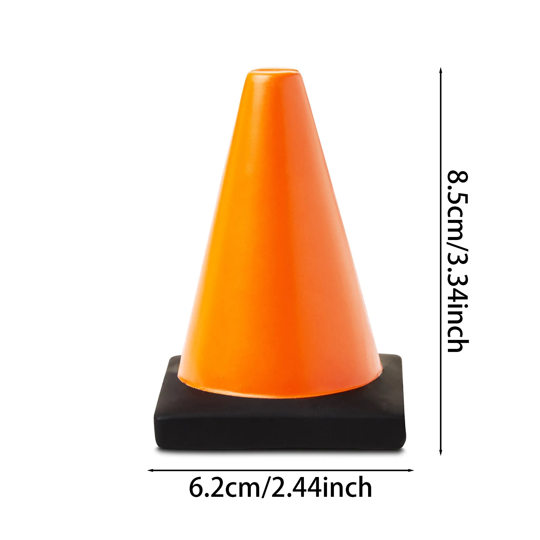 PU Foam Pad Print Construction Cone Stress Reliever - Image 2