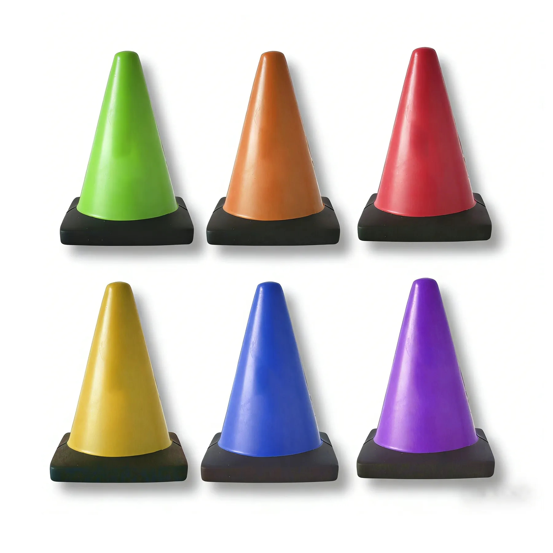 PU Foam Pad Print Construction Cone Stress Reliever - Image 3