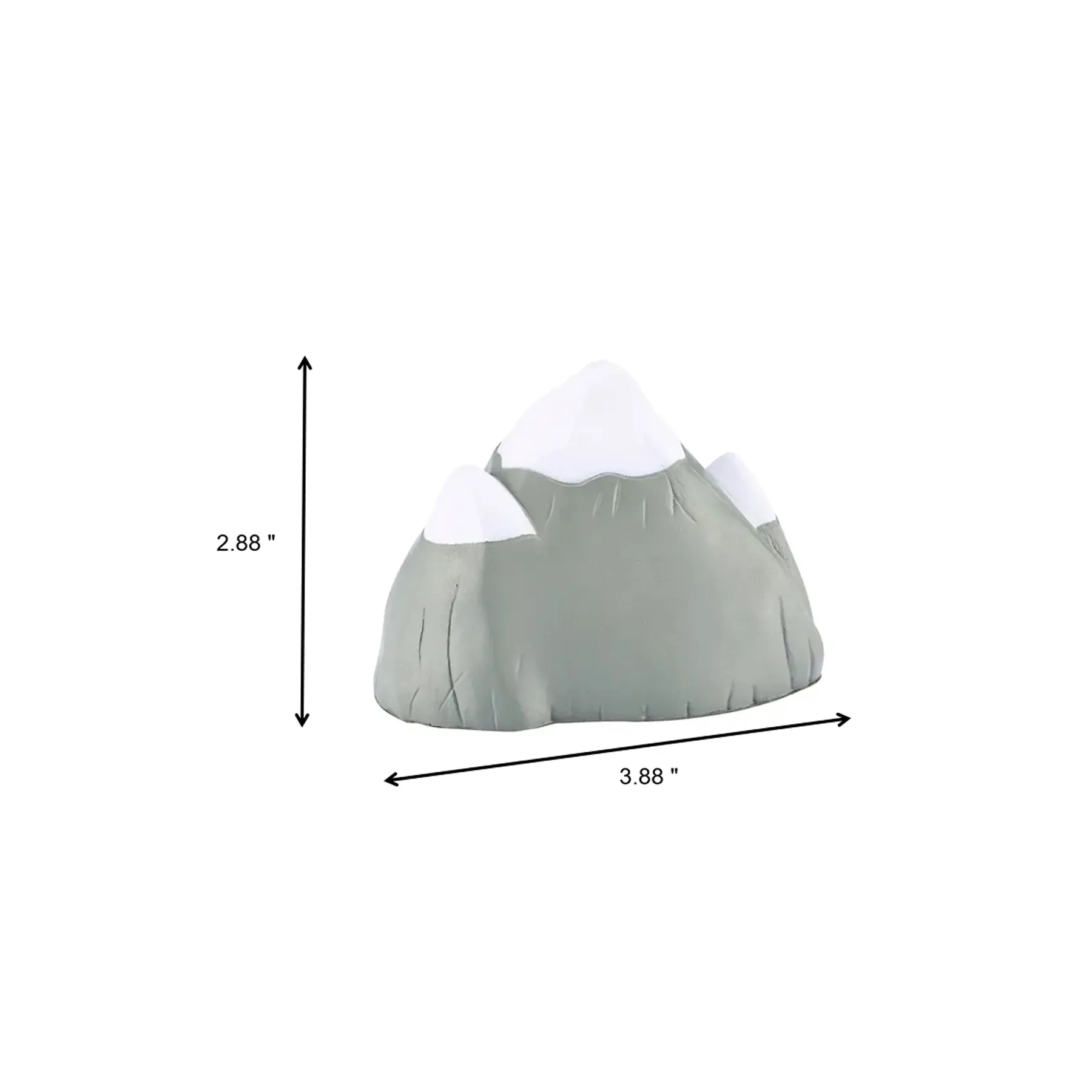Custom Mountain Shape Stress Reliever Foam Desk Gift - Image 2