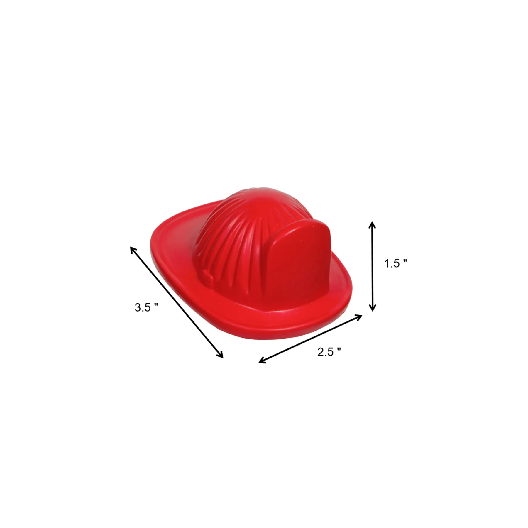 Custom Fire Helmet Stress Reliever Foam Safety Promo - Image 2