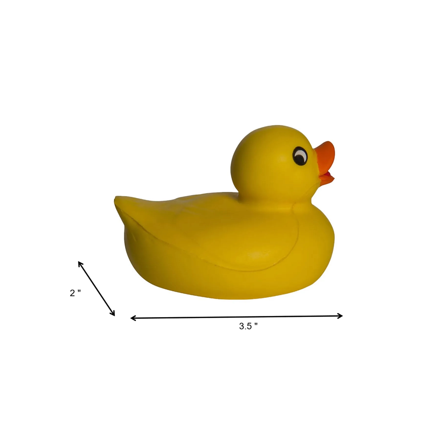 Custom Rubber Duck Stress Reliever Fun Promo Gift - Image 2