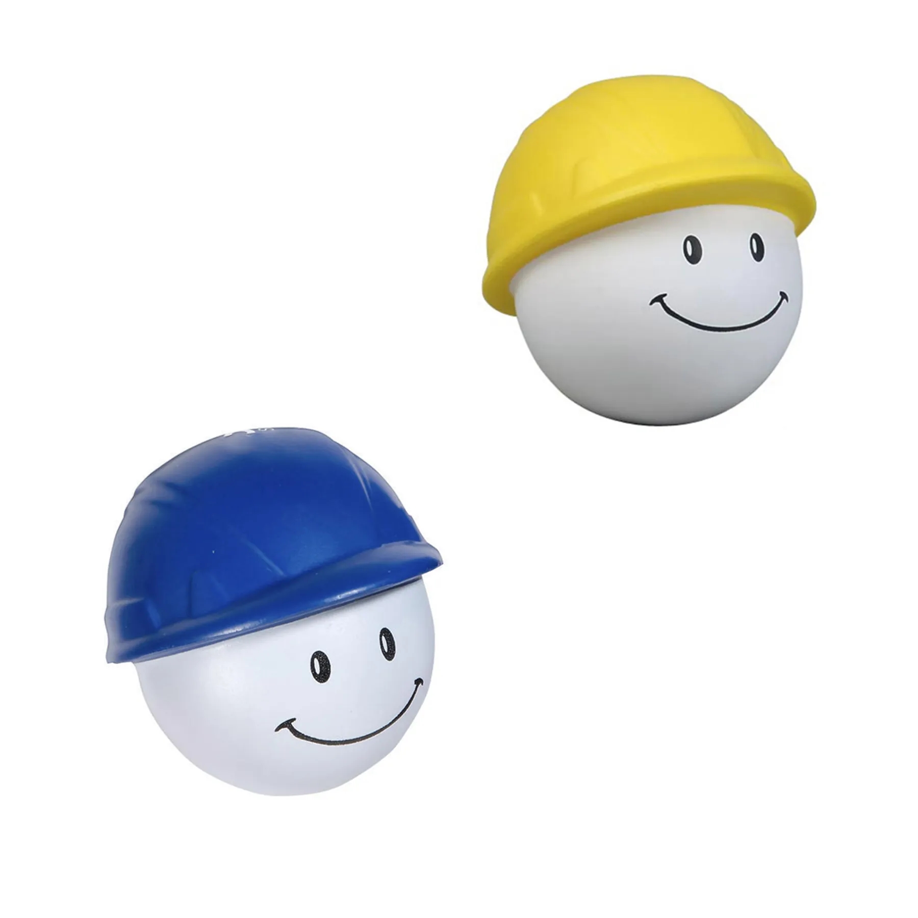 Custom Safety Promo Hard Hat Mad Cap Stress Reliever - Image 3