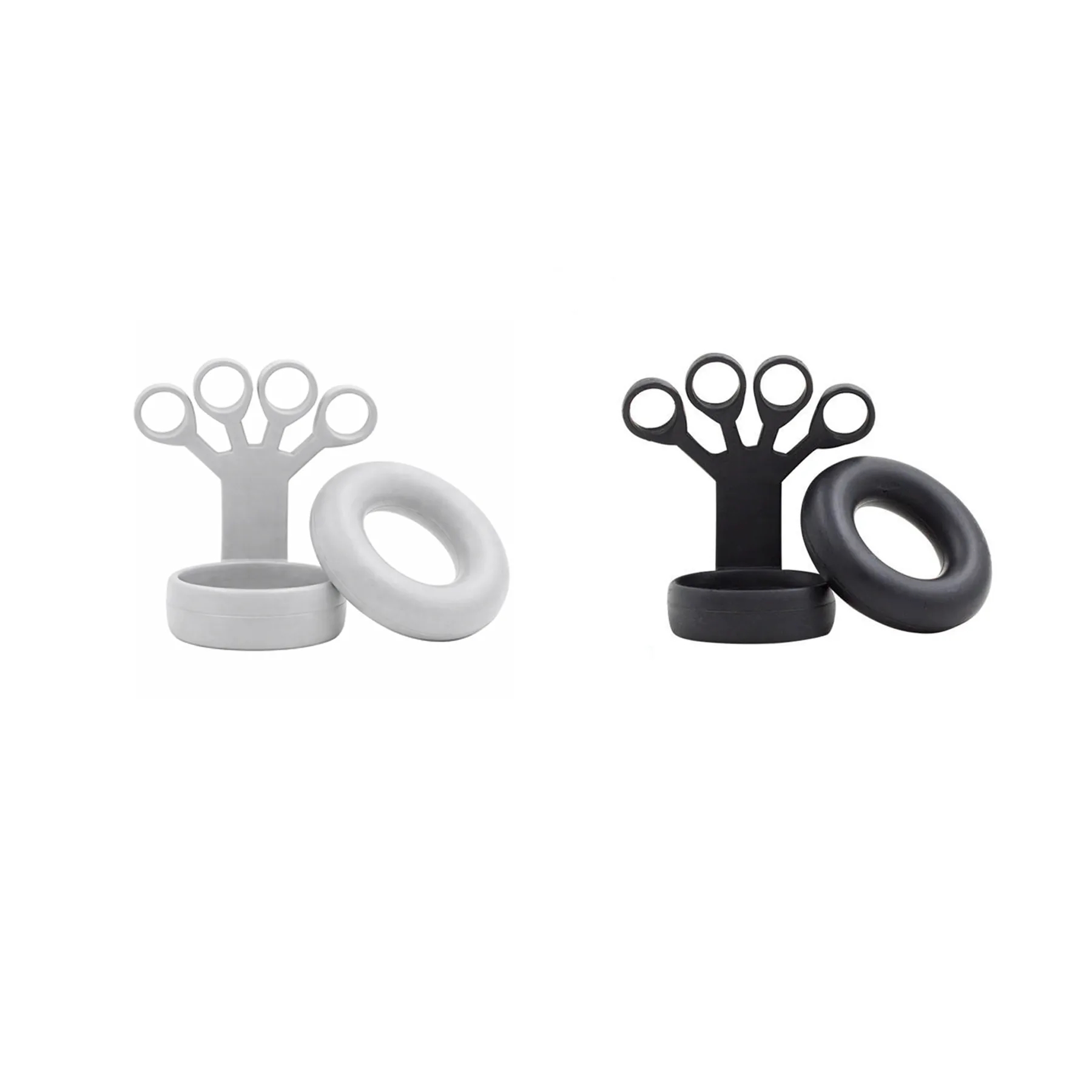 Portable Silicone Finger Grip Strength Exercise Trainer Set - Image 3