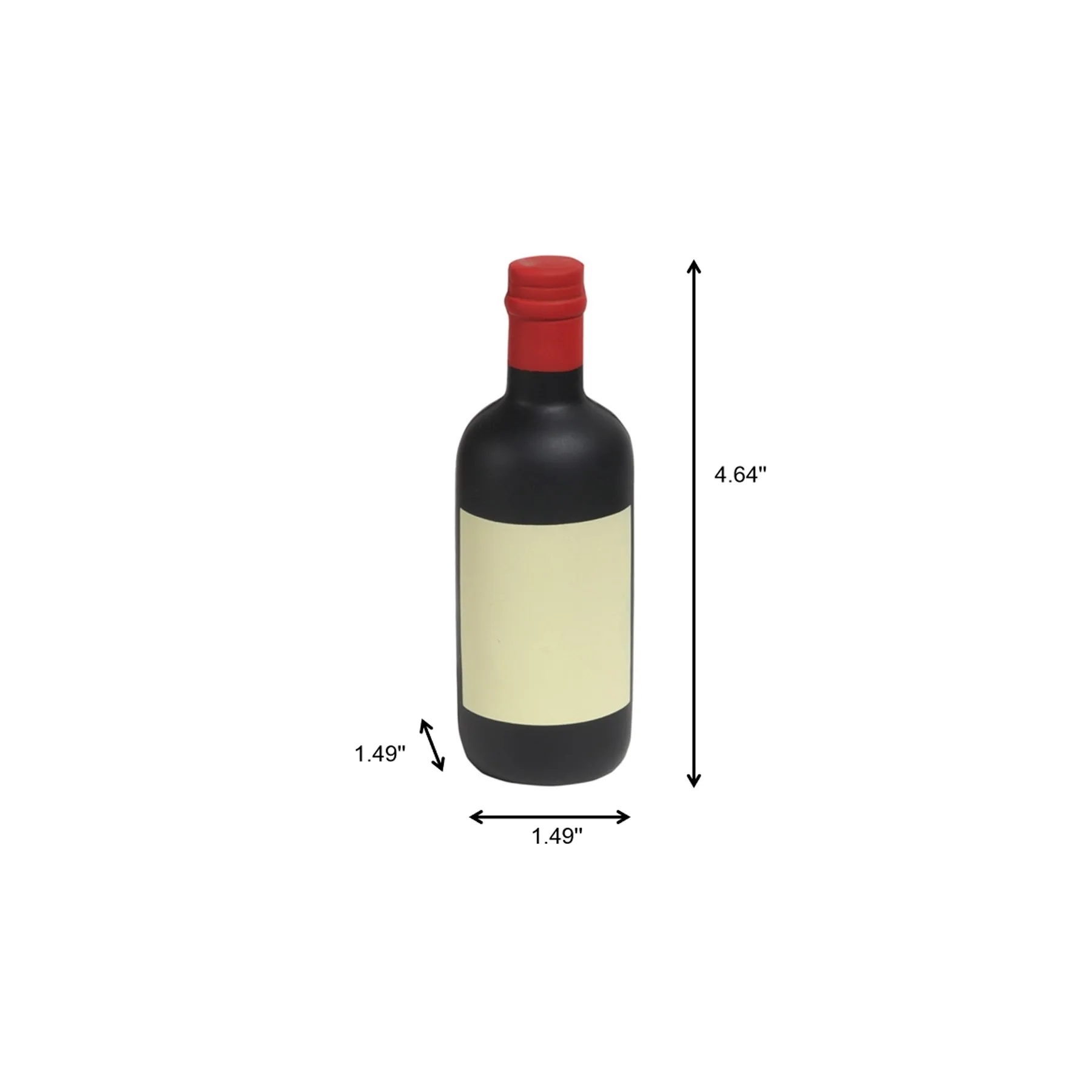 PU Foam Wine Bottle Shaped Stress Relief Ball - Image 2