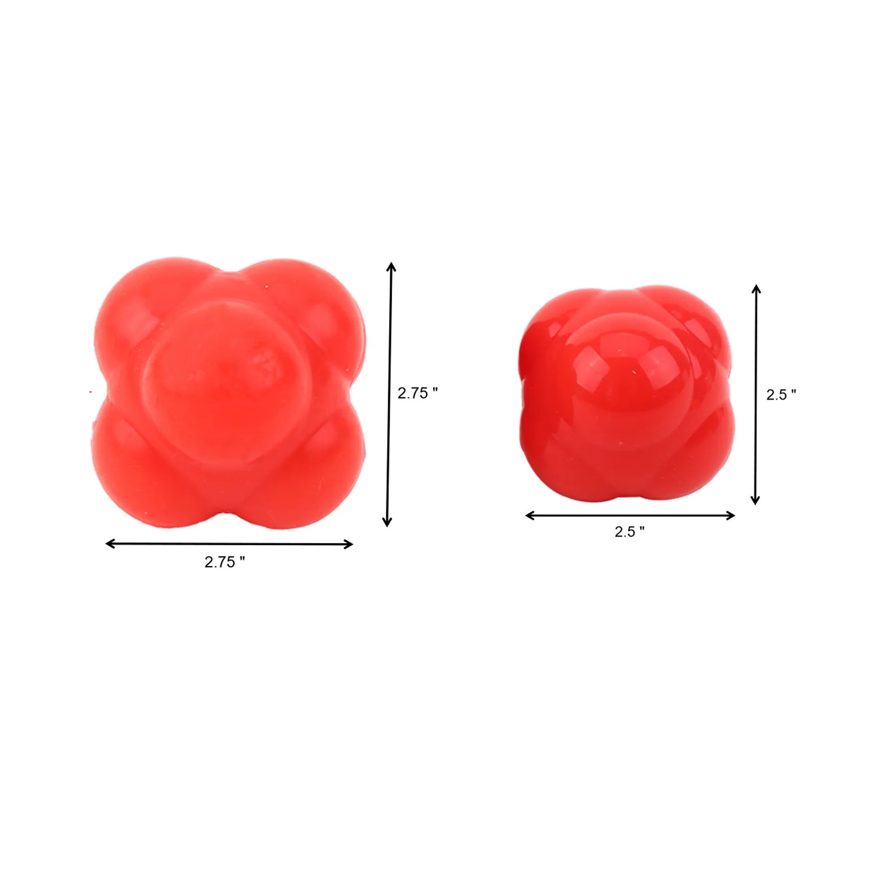 Silicone High Bounce Reaction Training Ball for Agility - Image 2