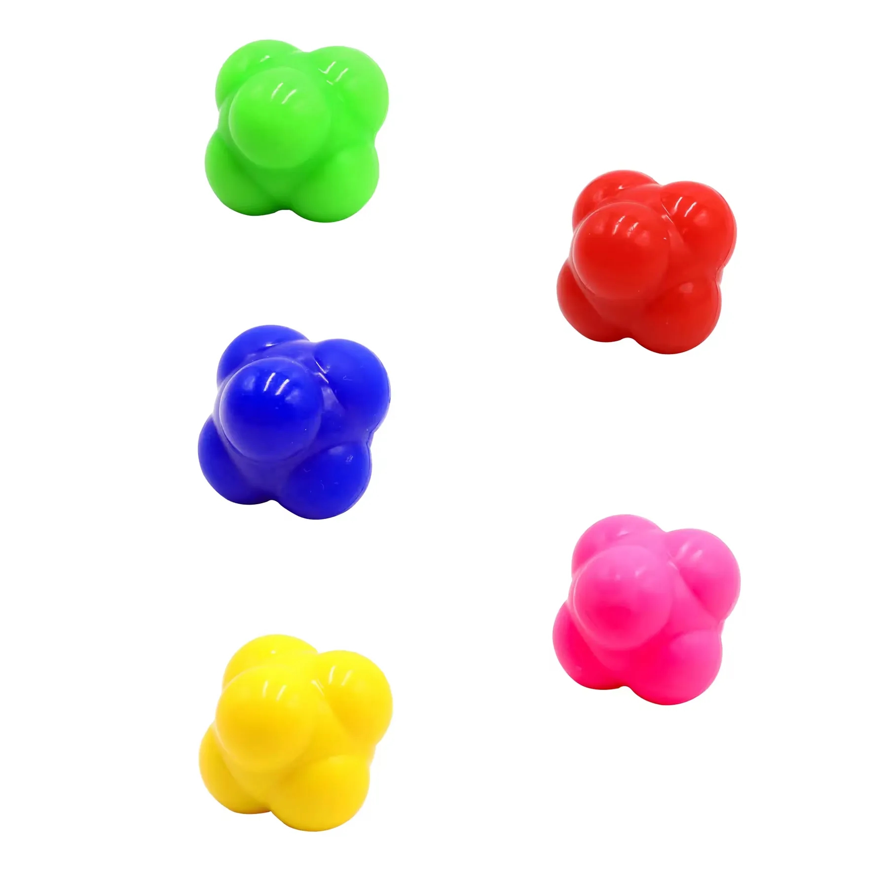 Silicone High Bounce Reaction Training Ball for Agility - Image 3