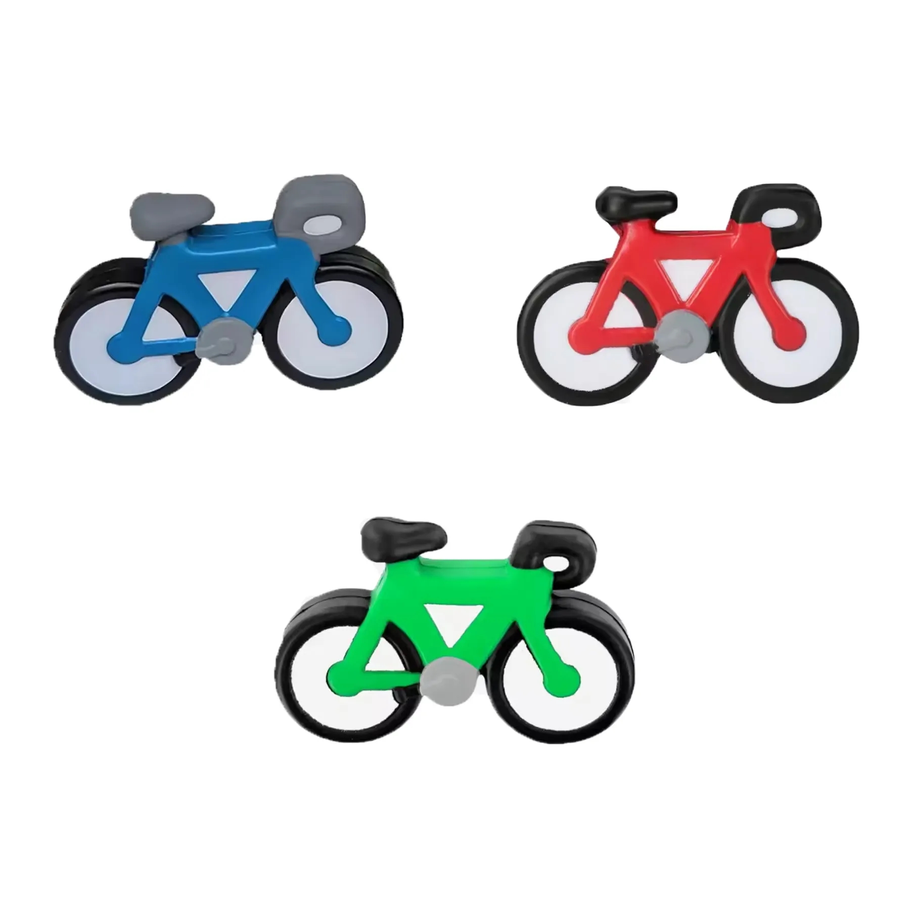 PU Foam Bicycle Shaped Stress Relief Toy Ball - Image 3