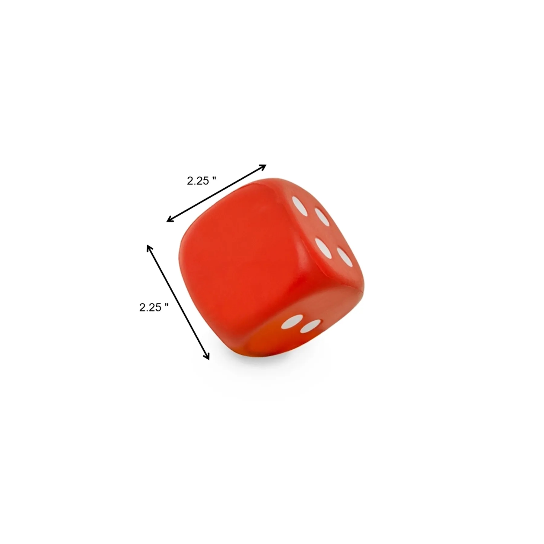 PU Foam Dice Shaped Stress Relief Ball - Image 2