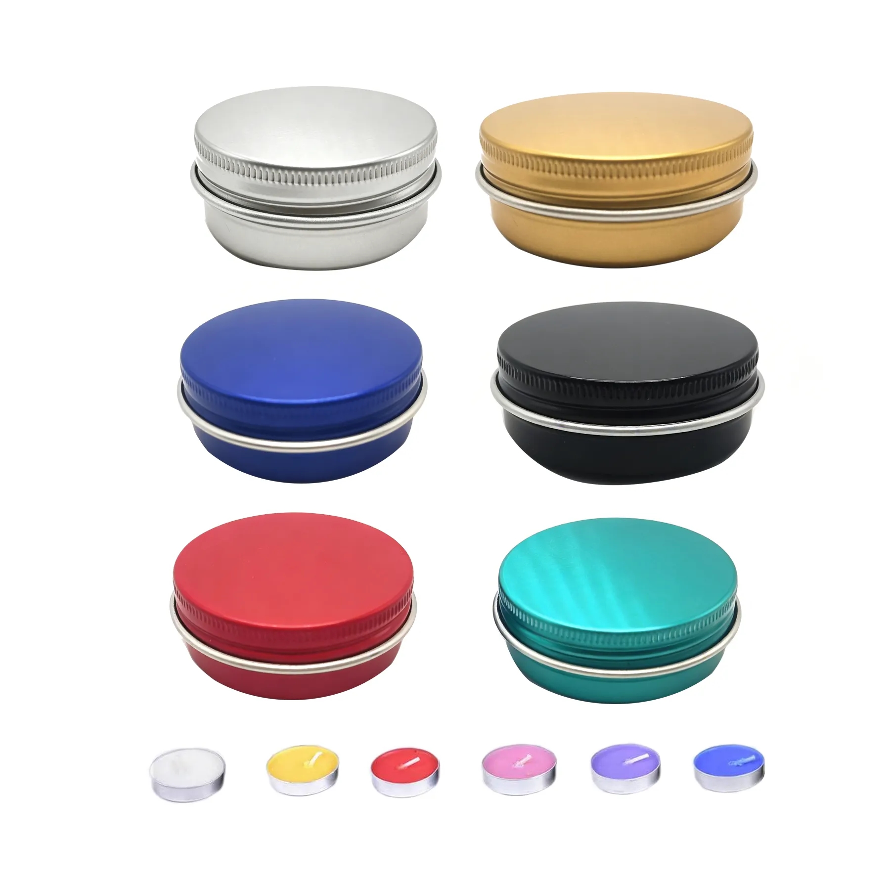 2 Oz Scented Candle In Tin With Kraft Window Box - Image 3