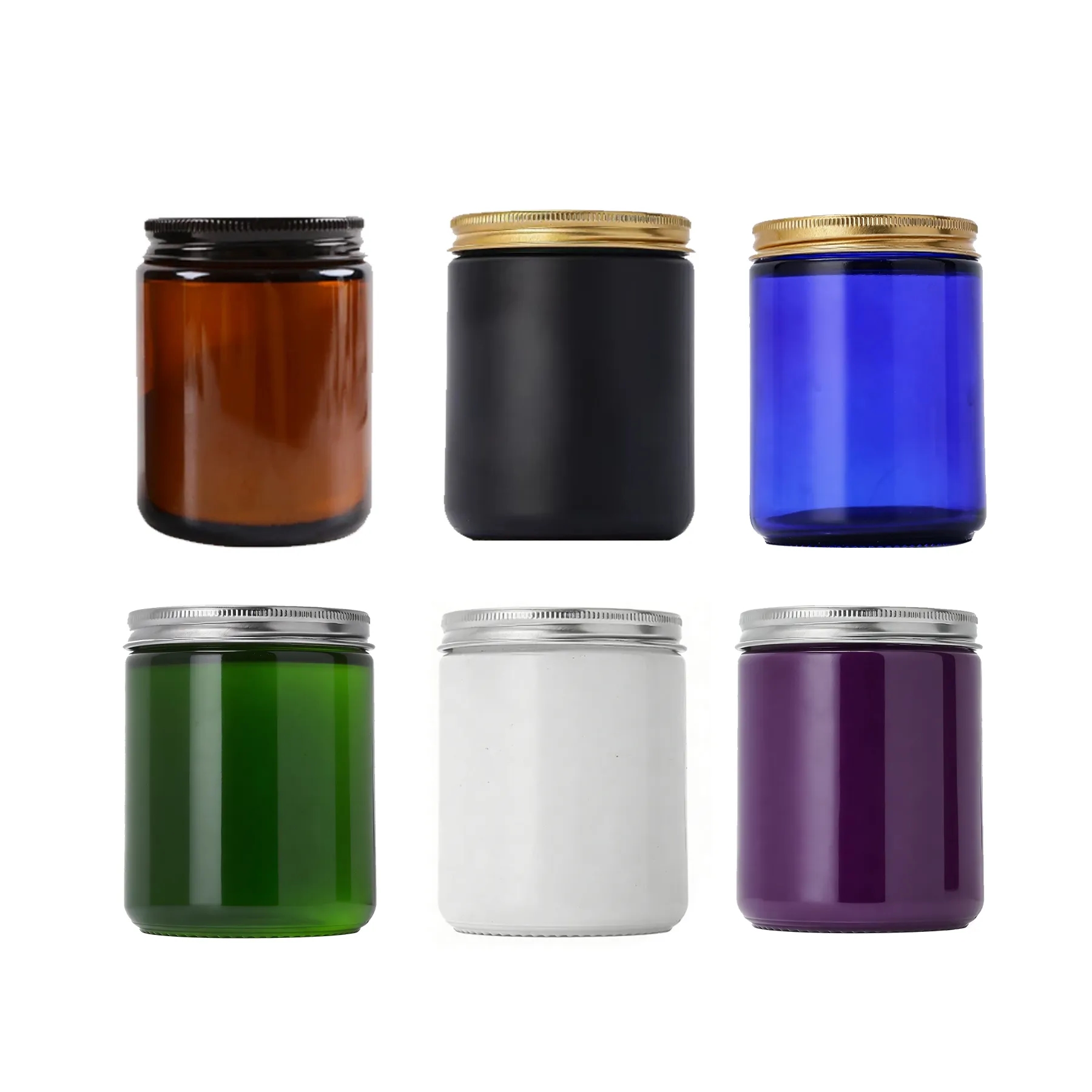 200g Zen Amber Jar Candle With Full Color Label And Lid - Image 3