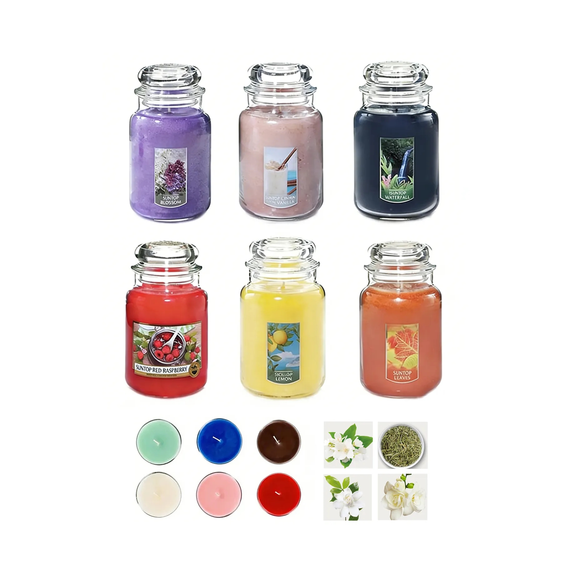 23 Oz Large Jar Single Wick Candle With Long Burn Time - Image 3