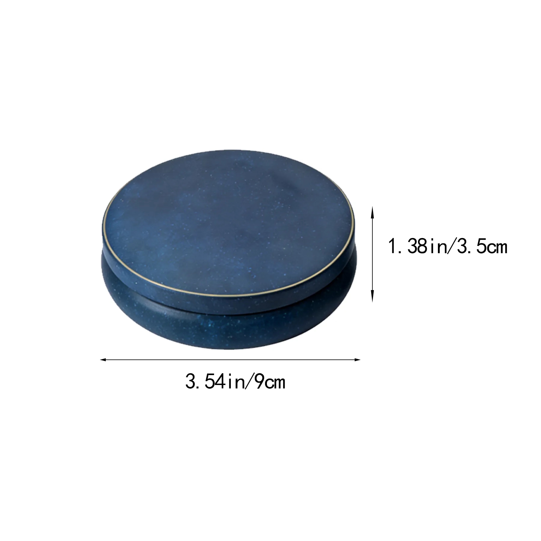 Premium Single Wick Soy Candle In Printed Round Tin - Image 2