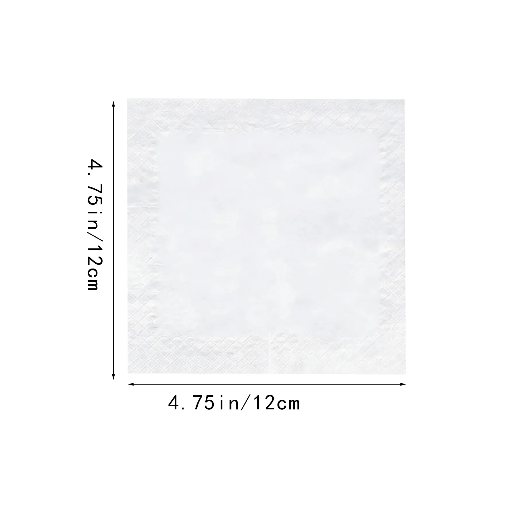 Premium 3 Ply White Beverage Napkins For Events - Image 2