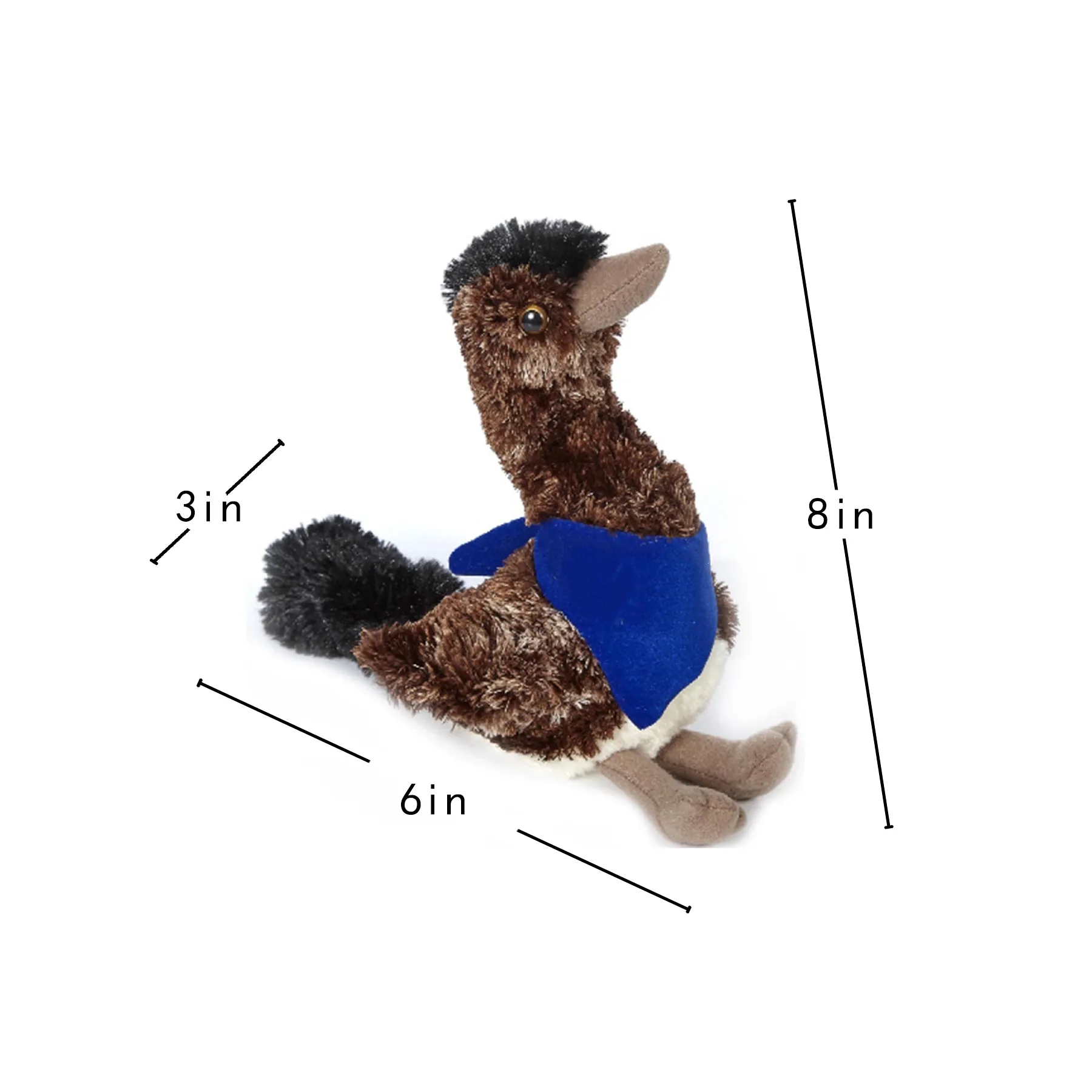 8 Inch Mojave Road Runner Plush Toy - Image 2