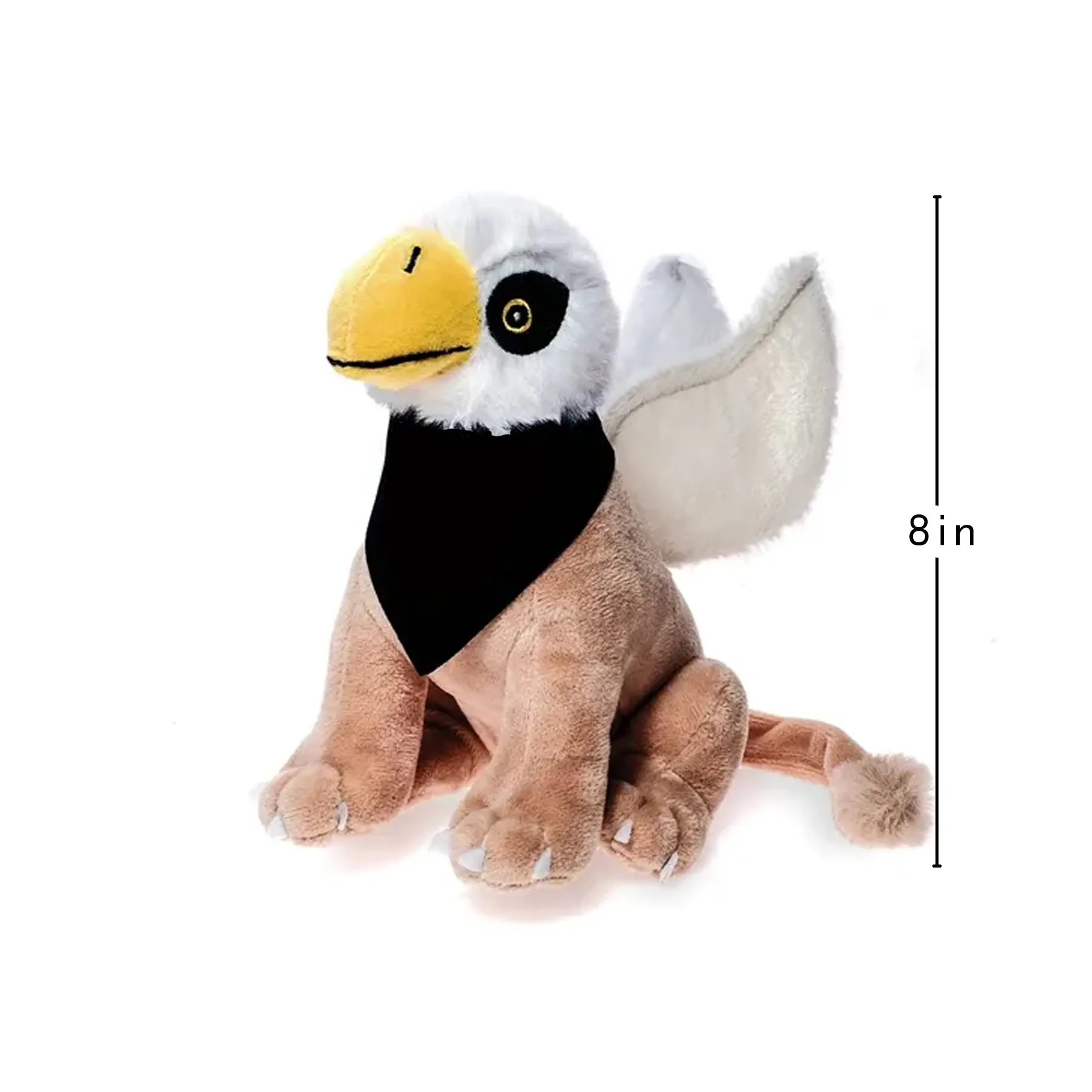 8 Inch Griffin Plush With Custom Mascot Accessories - Image 2
