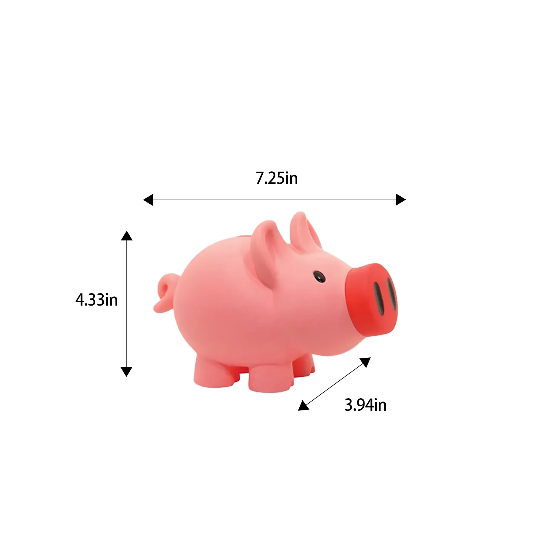 Smart PVC Rubber Piggy Bank With Easy Coin Access Lid - Image 2