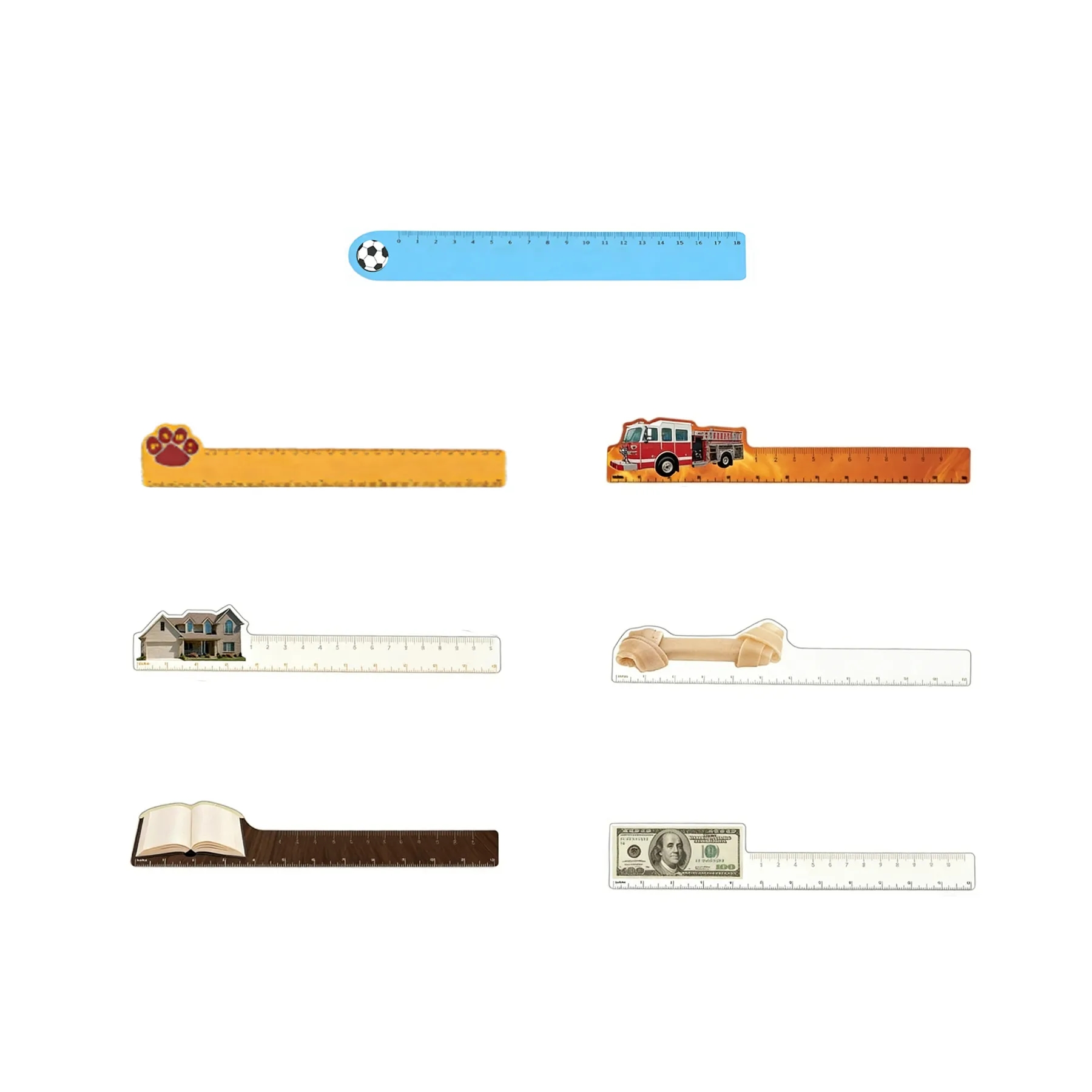 12in Full Color House Ruler For Real Estate And Schools - Image 3