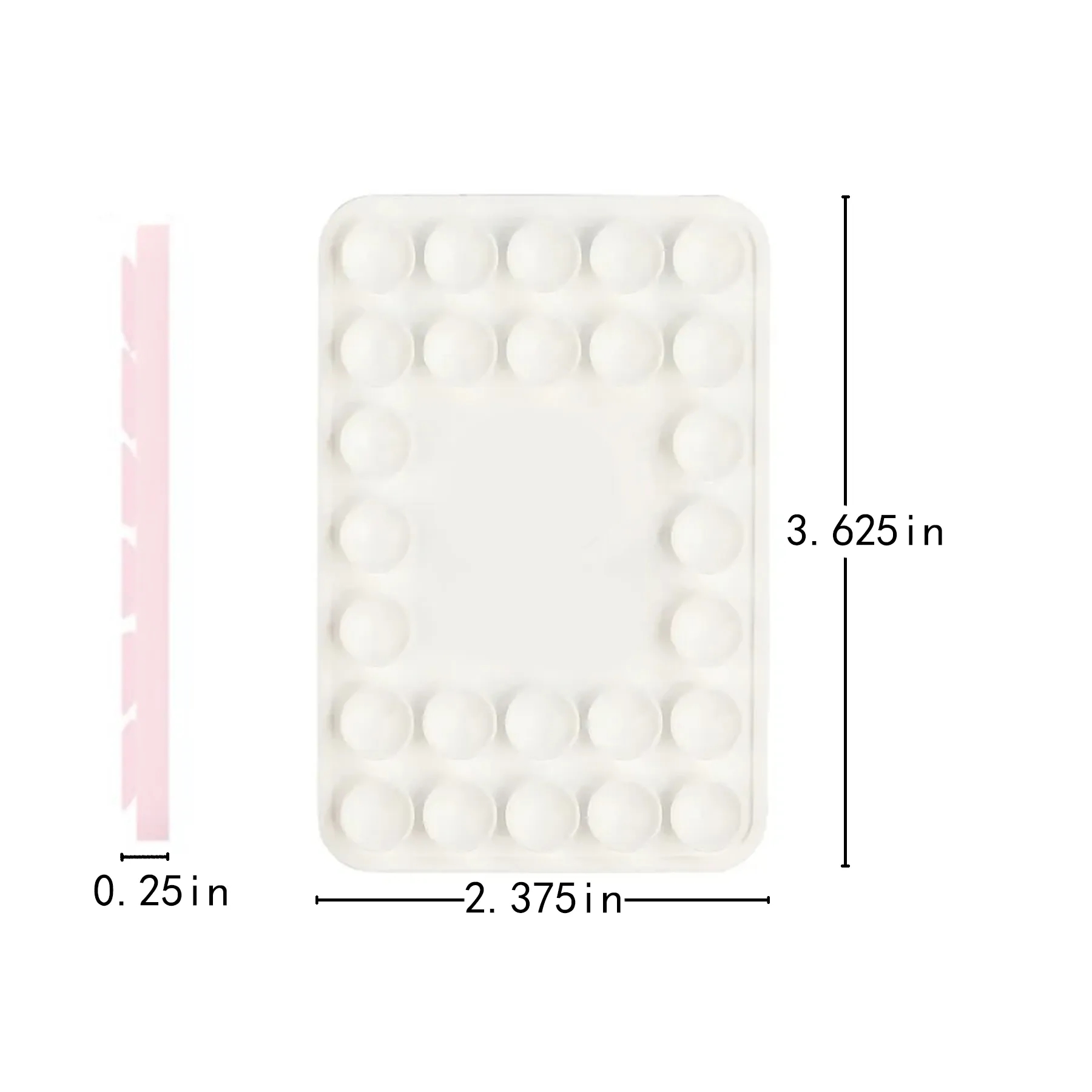 Compact Magnetic Phone Holder With Suction Cup Base - Image 2