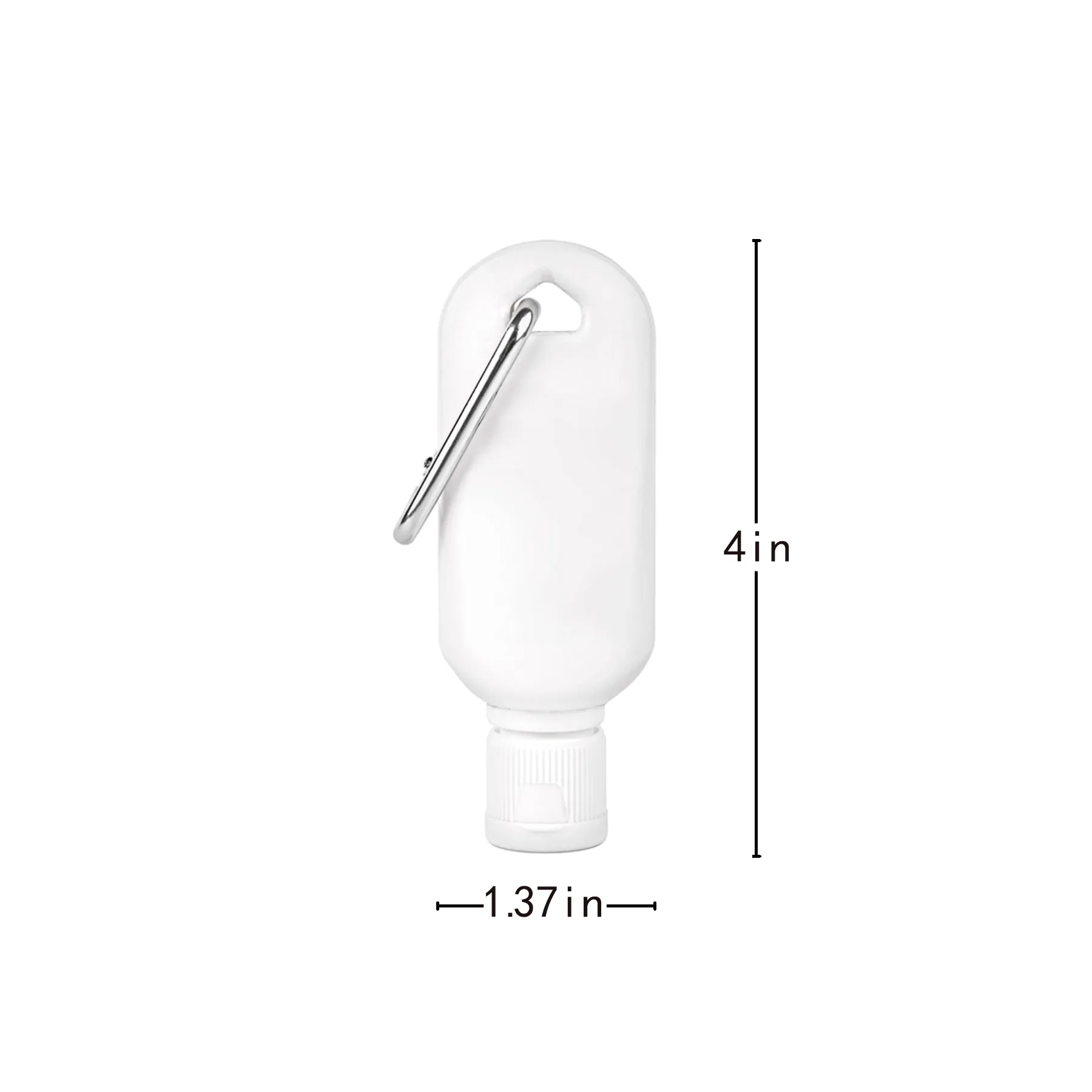 1 oz SPF 30 Carabiner Sunscreen In Travel Tube - Image 2
