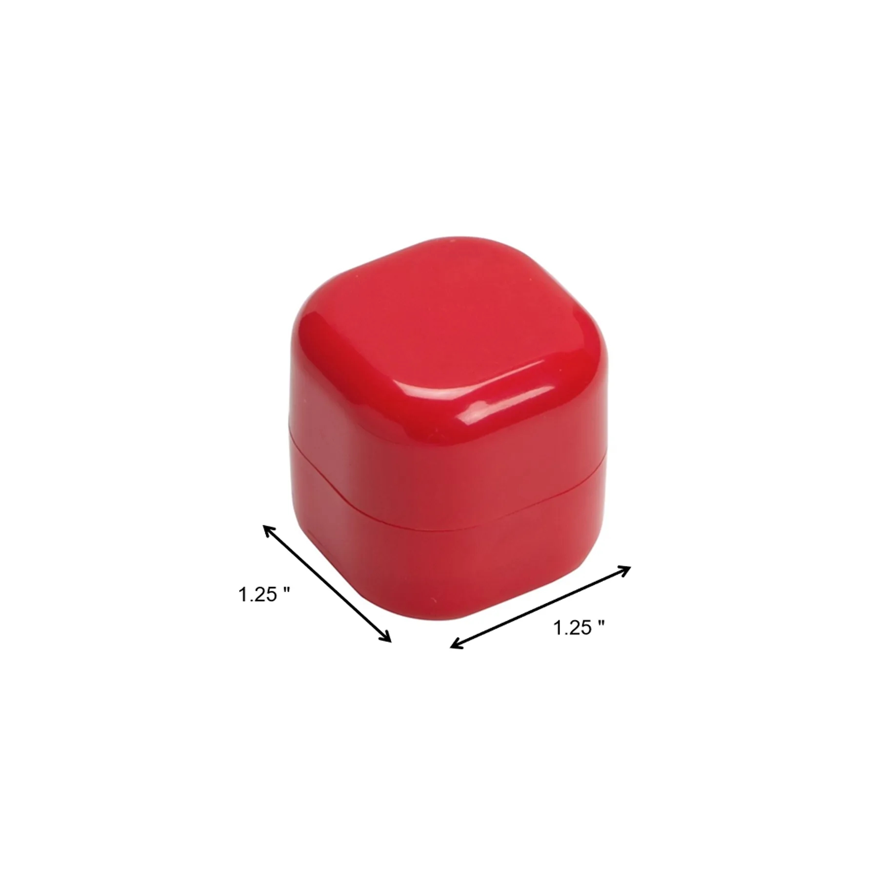 Cube Lip Balm Moisturizer In Compact ABS Case - Image 2