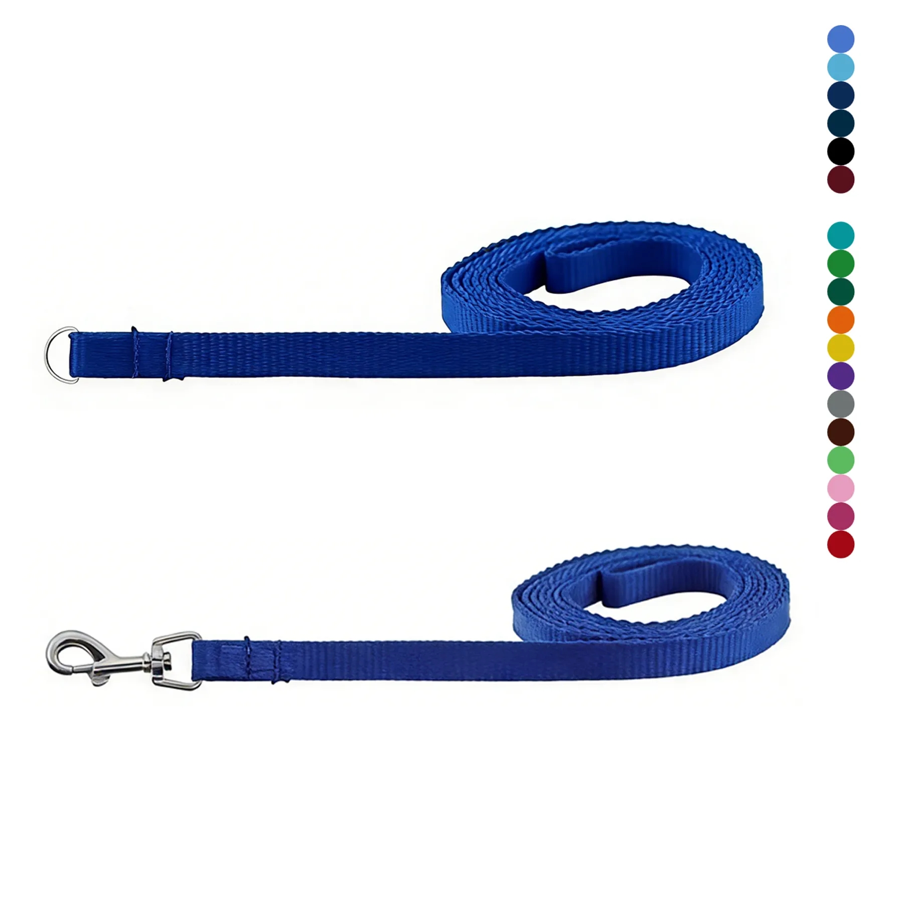 3/8" Custom Polyester Dog Leash With Lobster Clip - Image 3