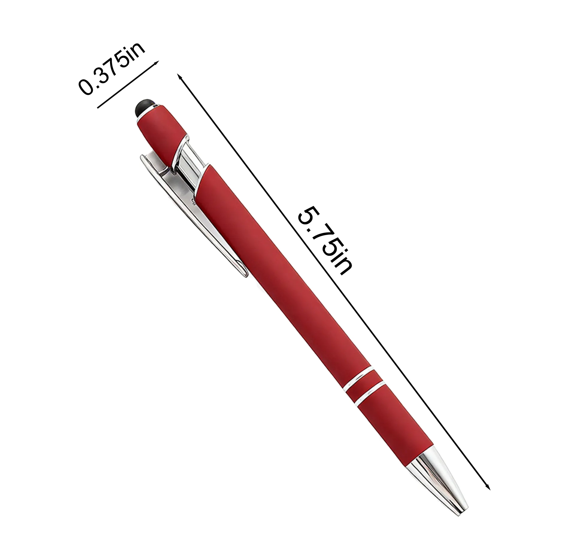 Sleek Soft-Touch Stylus Pen For Desk And Tech Use - Image 2