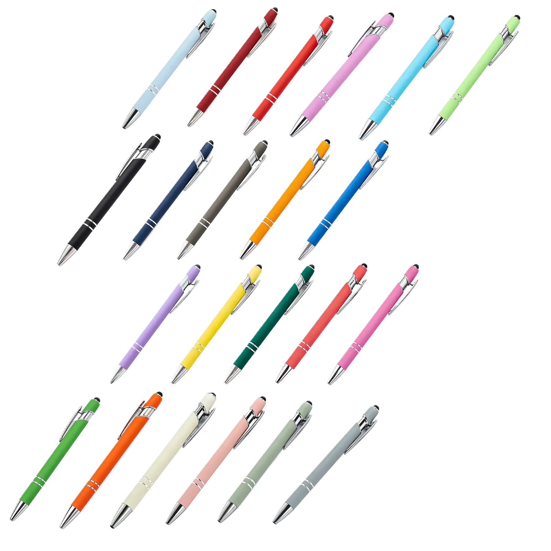 Sleek Soft-Touch Stylus Pen For Desk And Tech Use - Image 3