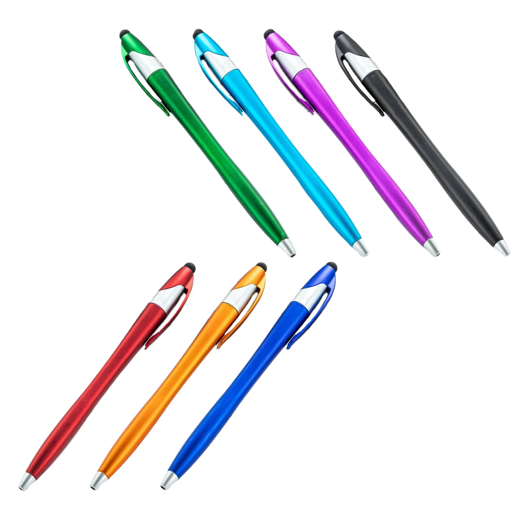 Bright Metallic Stylus Pen For Modern Brand Giveaways - Image 3