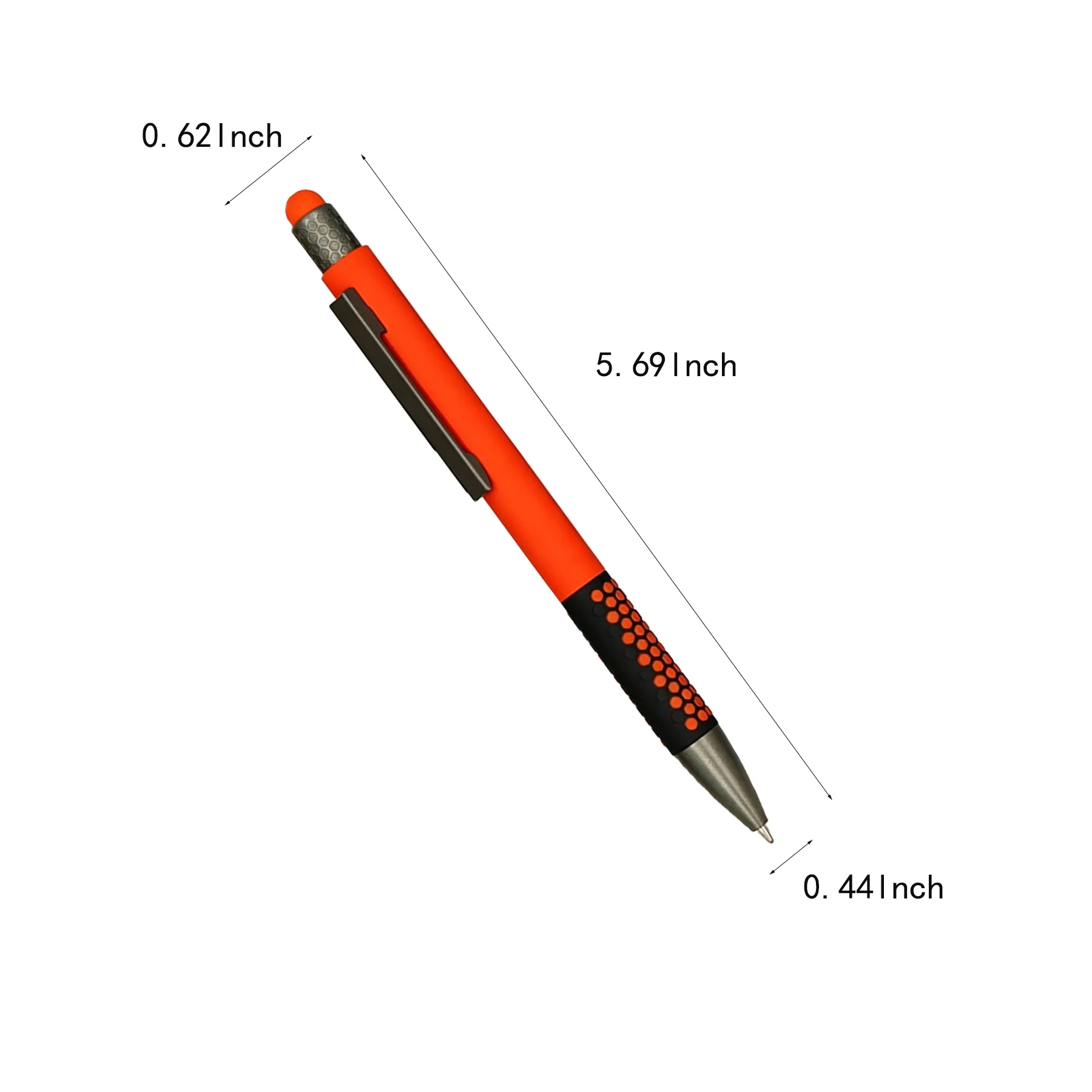 Honeycomb Grip Stylus Pen For Bold Office Branding - Image 2