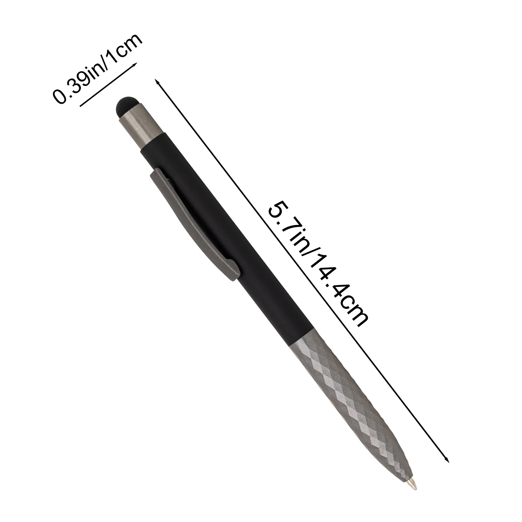 Geometric Aluminum Stylus Pen For Modern Daily Desk Use - Image 2