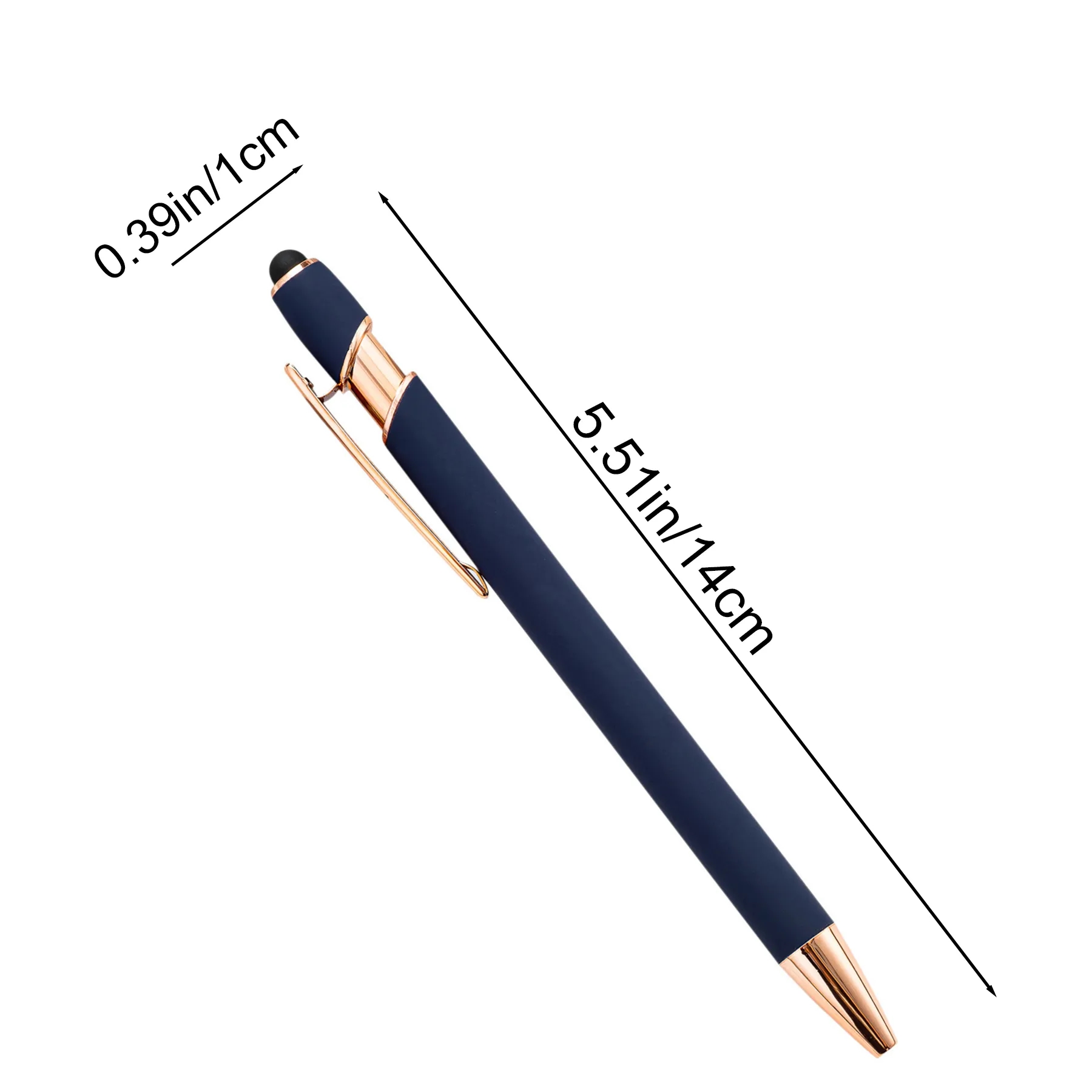 Executive Soft Touch Stylus Pen With Earth Tones - Image 2